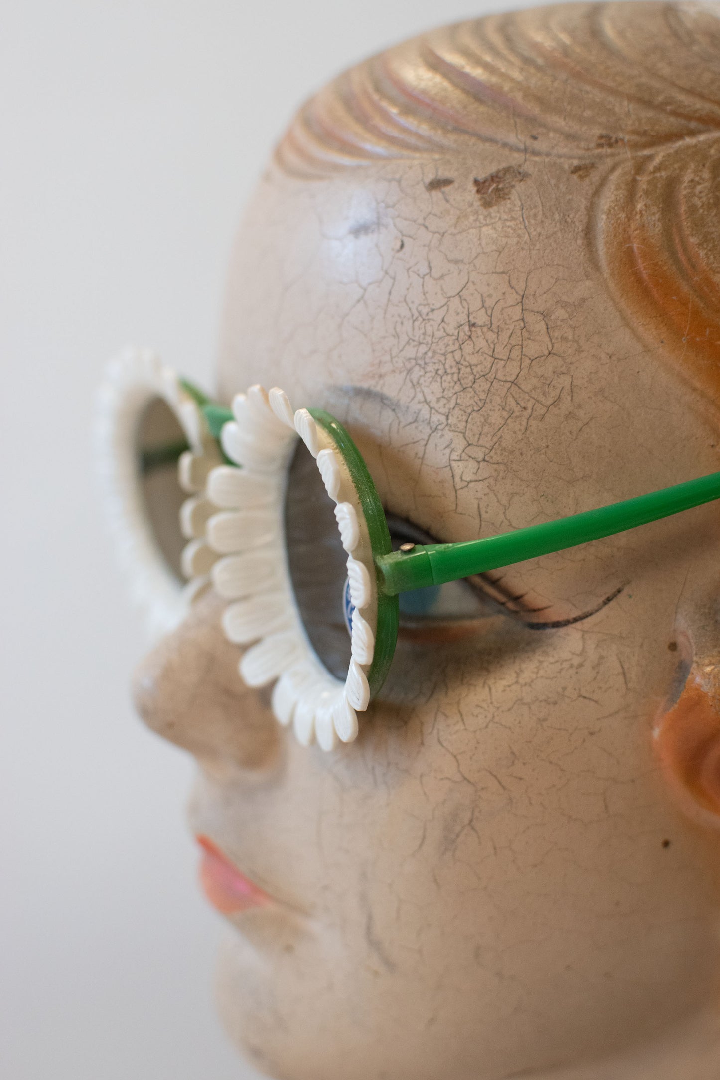 1940s Daisy Sunglasses | Green Temples