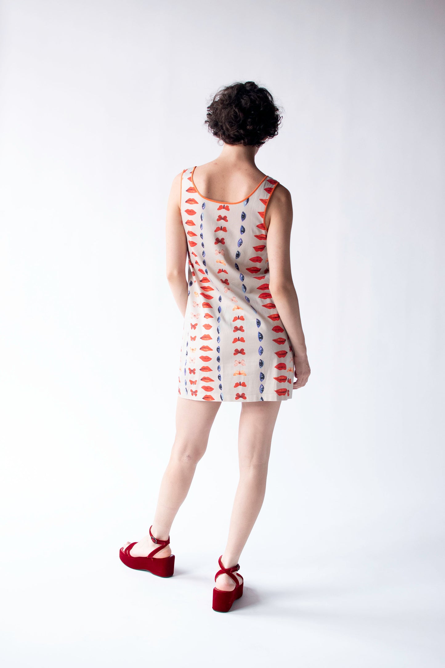 Surrealist Print Dress | Philosophy Di Alberta Ferretti SS 2010