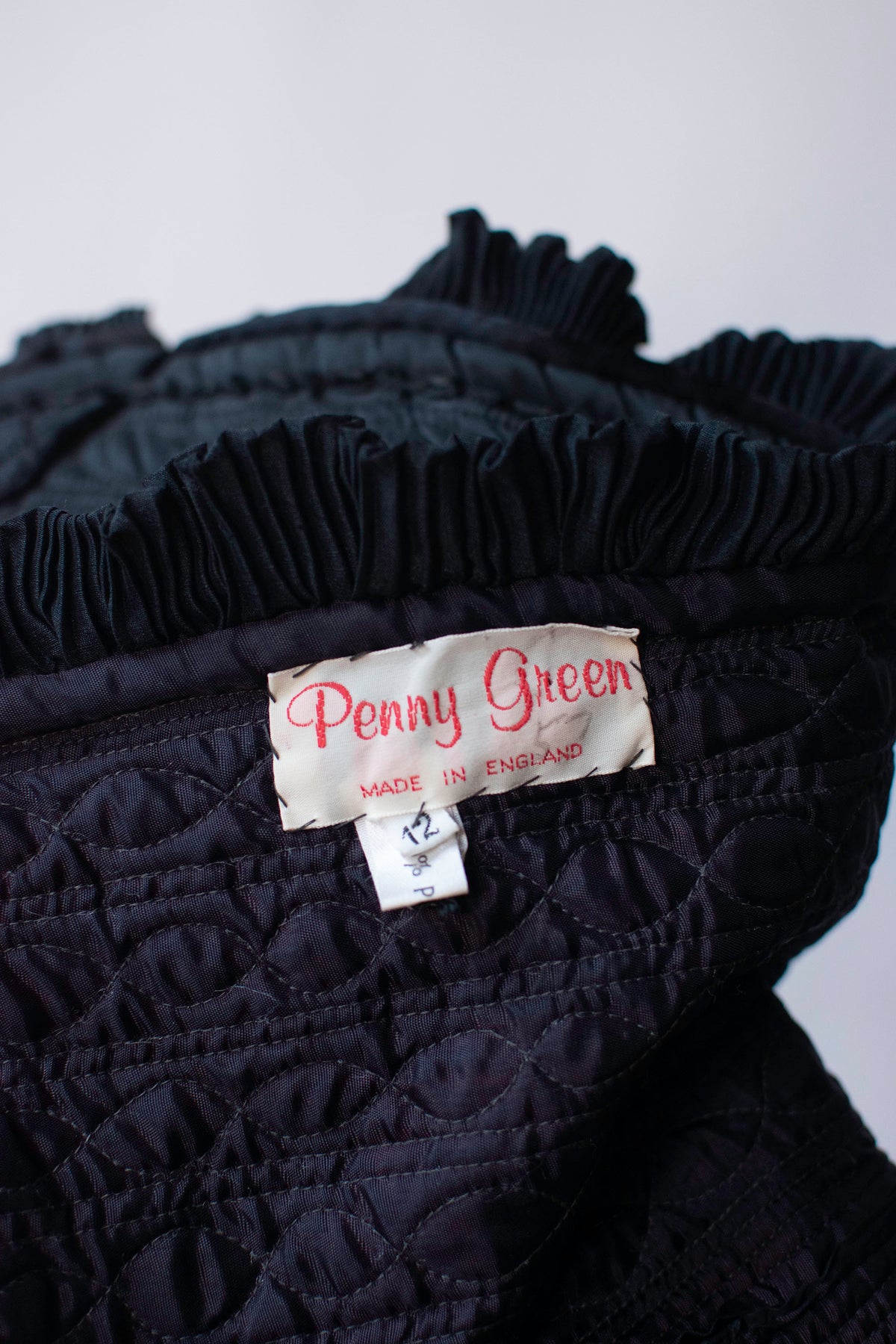 Quilted Silk Bustier | Penny Green
