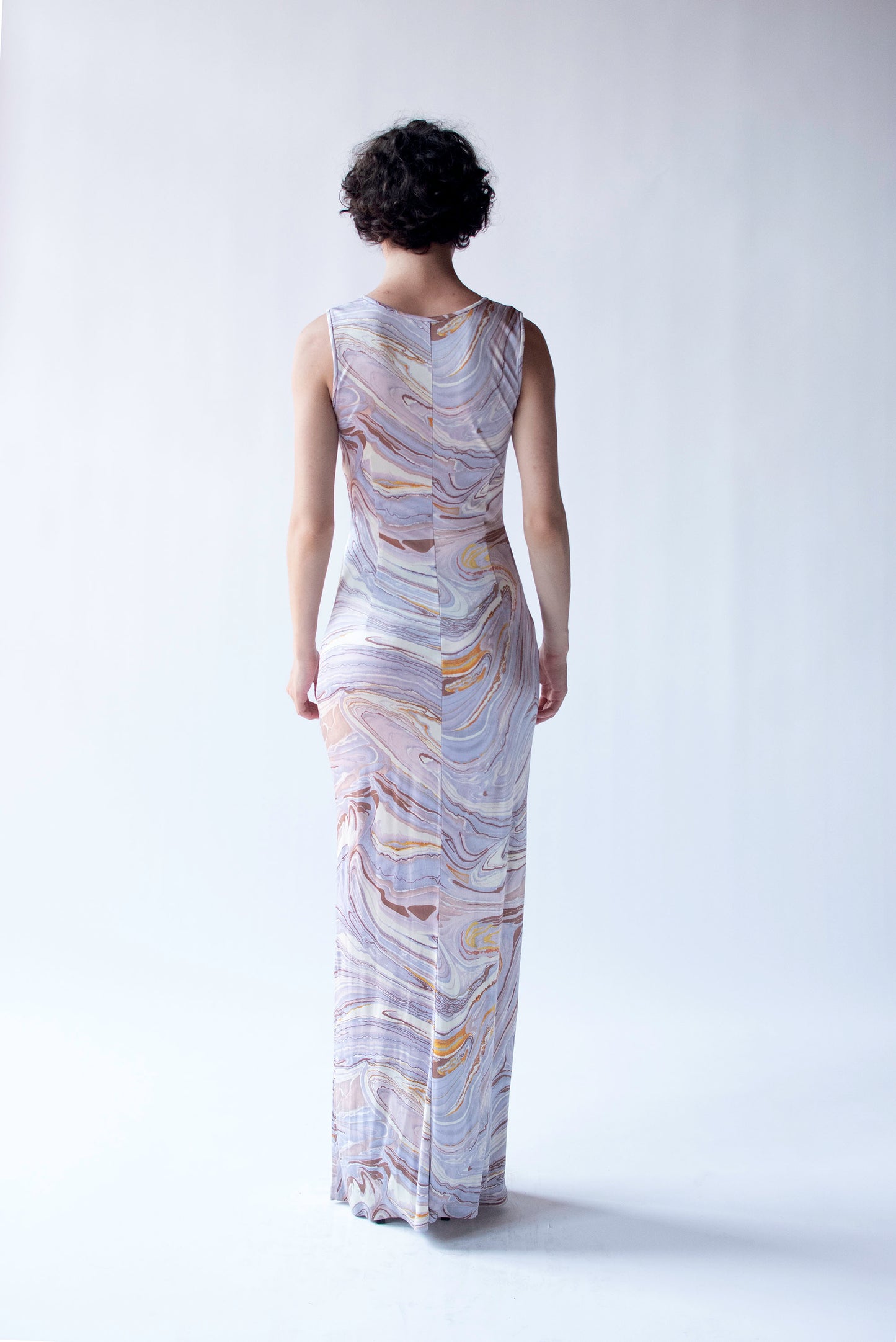Marbled Print Dress | Plein Sud