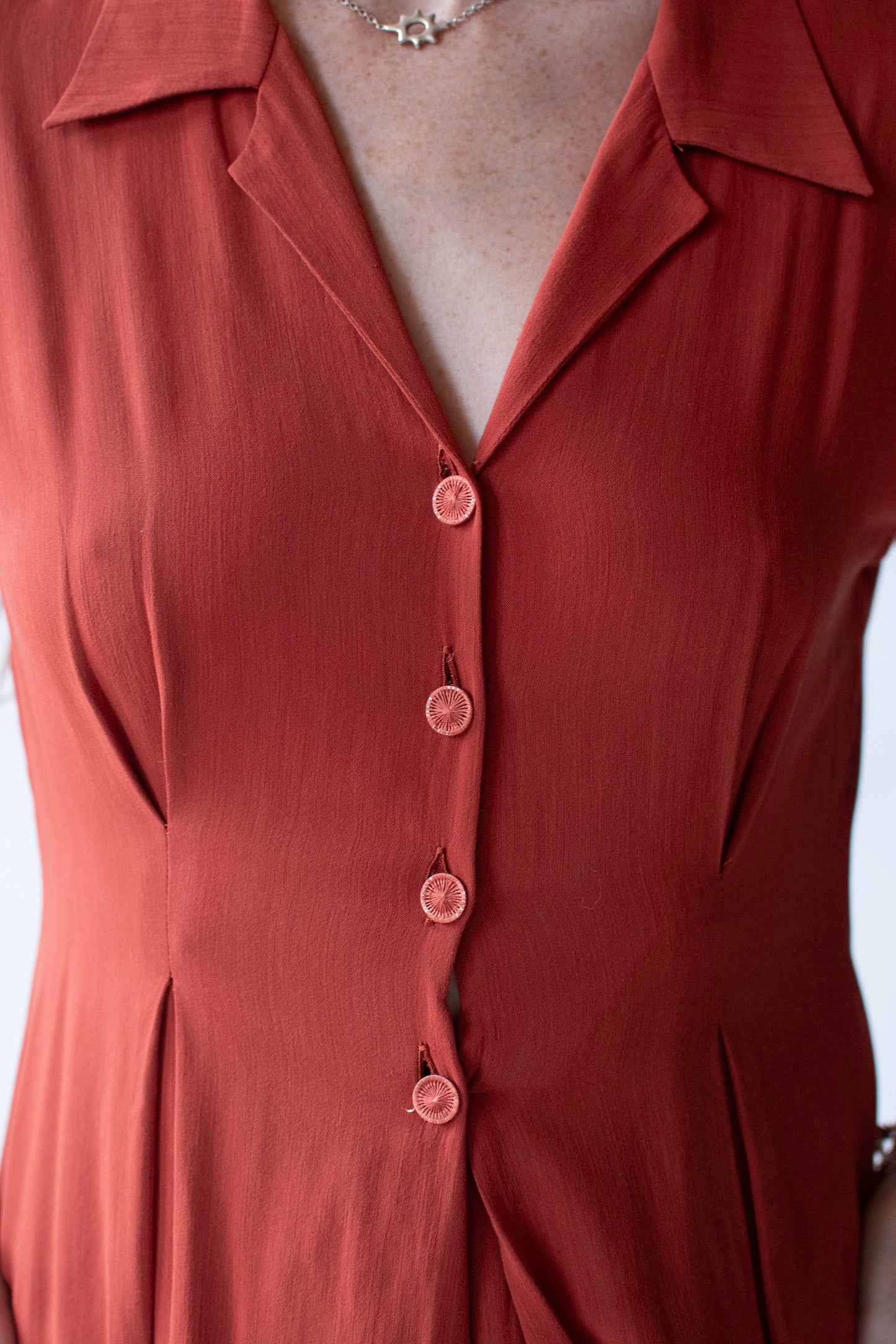 Rust Dress | Sybilla