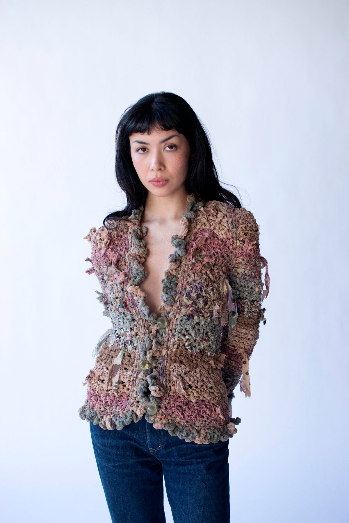 Woven Cardigan | Estelle Gracer 1983