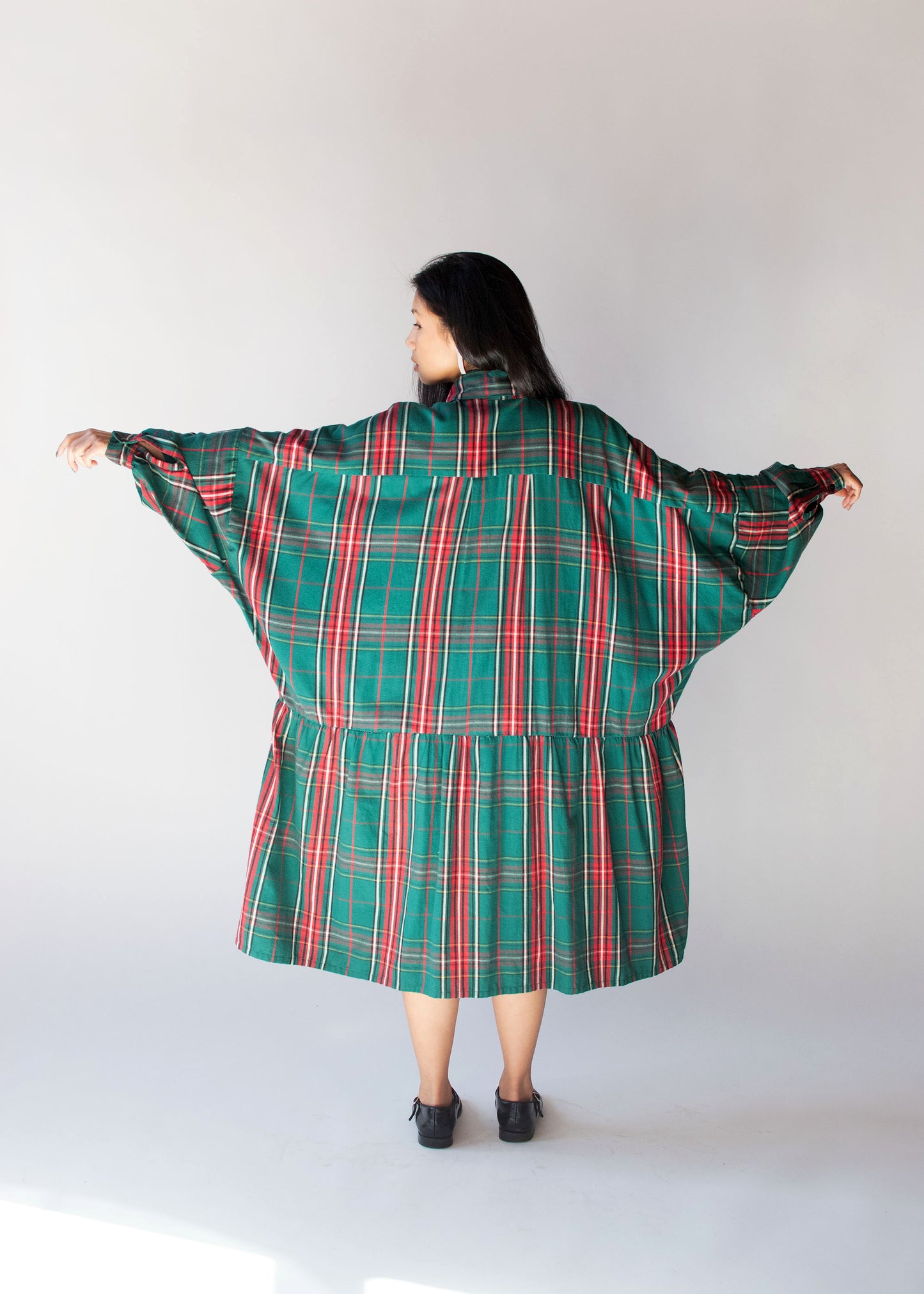 1980s Flannel Dress | Todd Oldham for Congovid