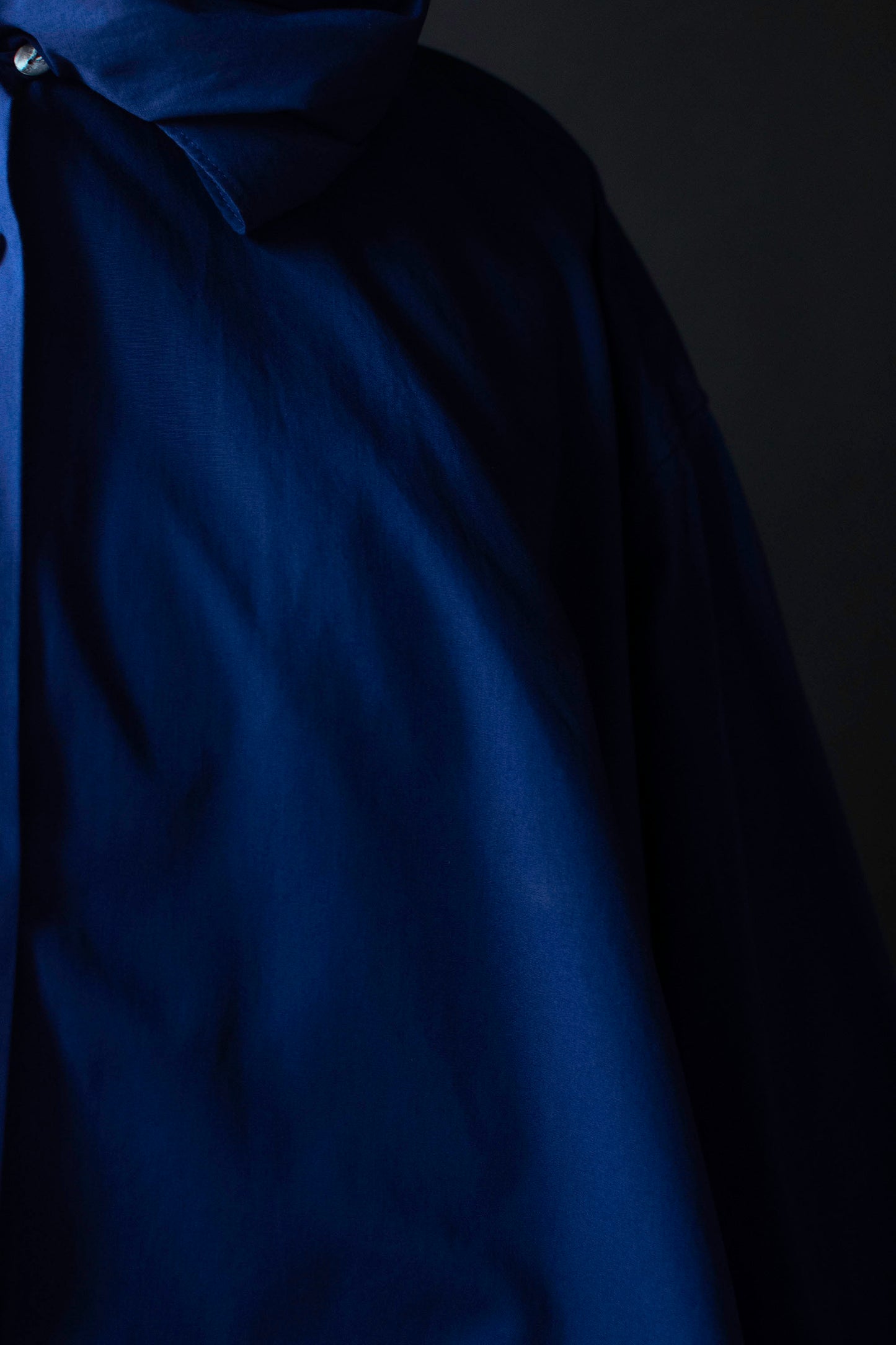 Cobalt Blue Shirt | Romeo Gigli 1991