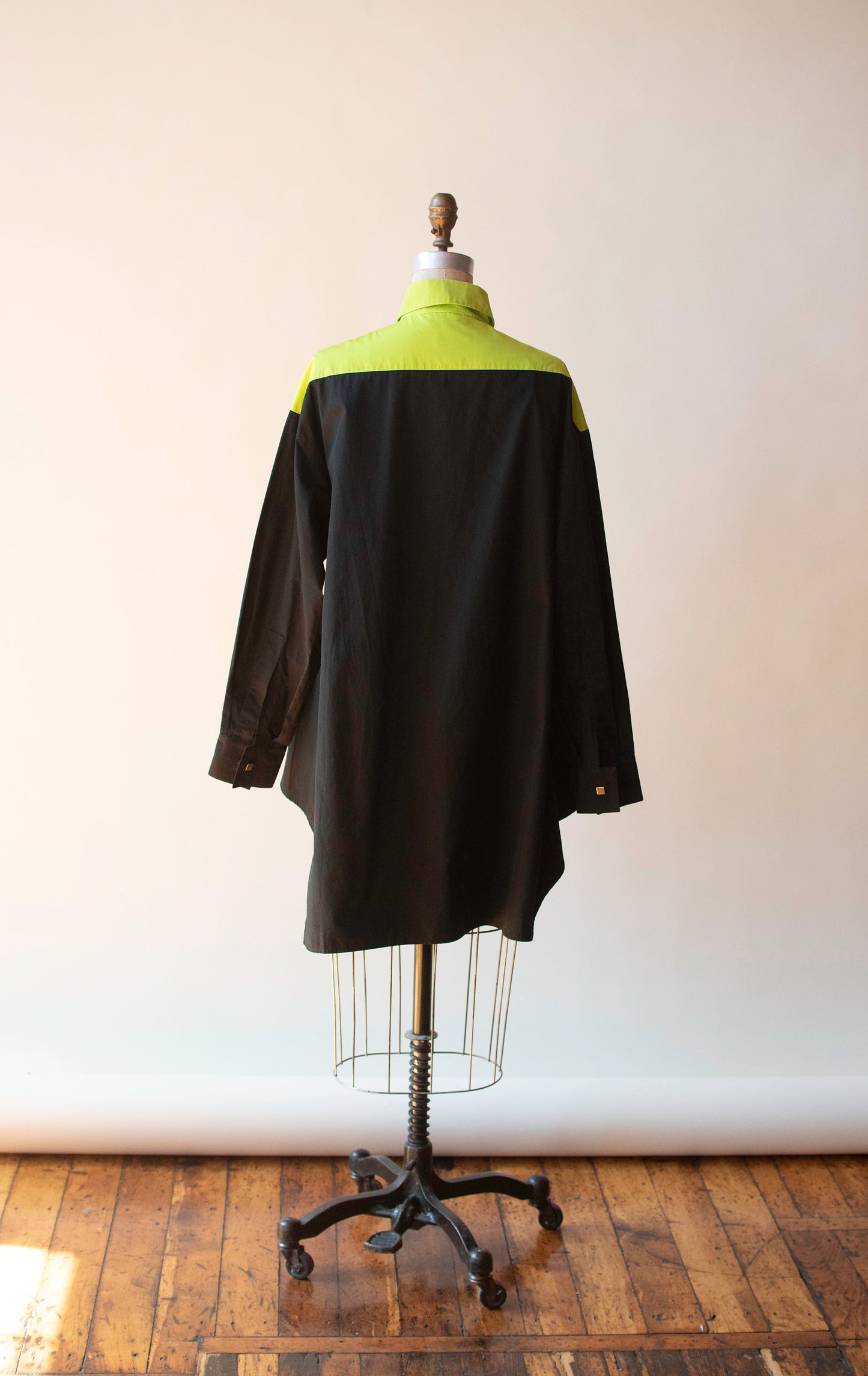 Color Block Shirt | Claude Montana