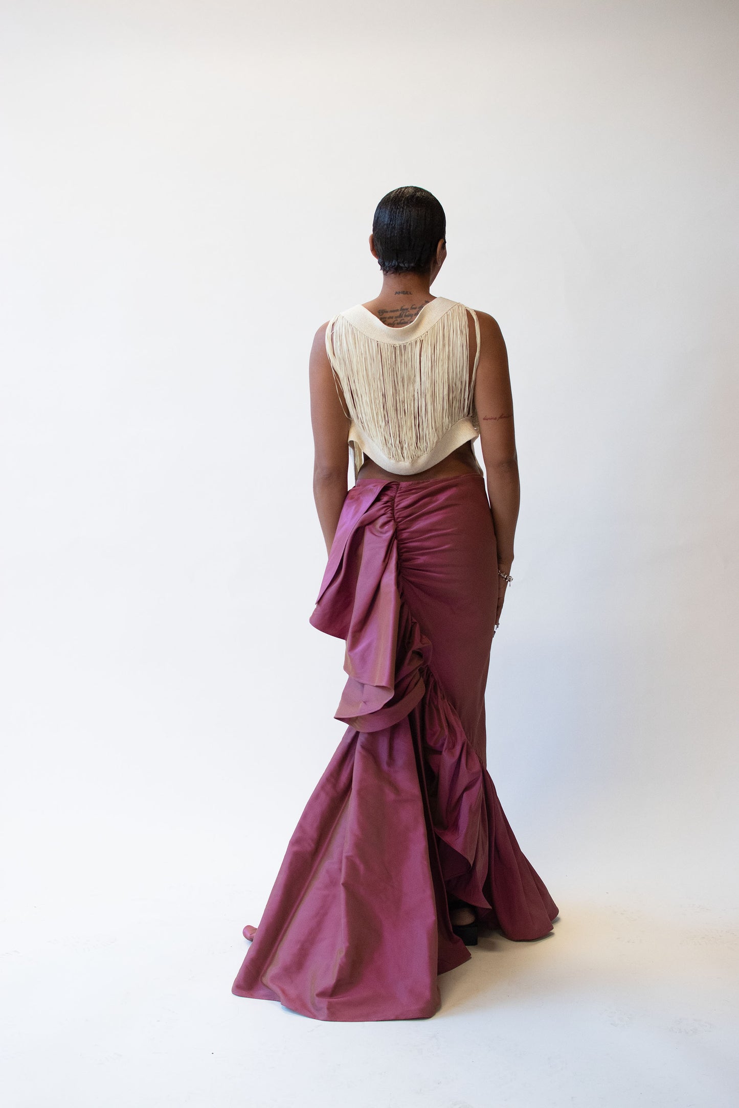 Iridescent Rose Ball Skirt | Oscar de la Renta FW 2001