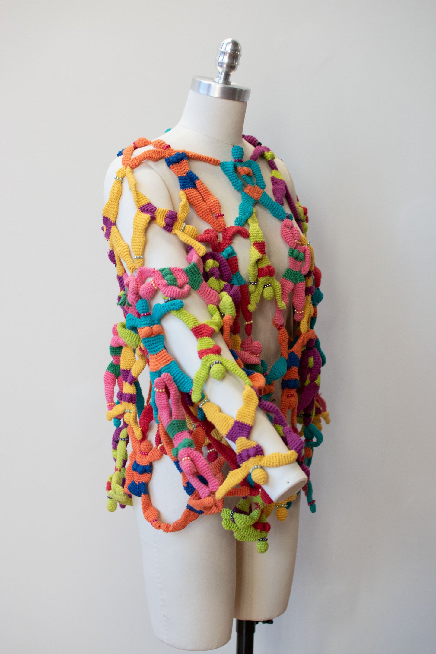 1990s Crochet Swimmers Sweater | Michael Simon