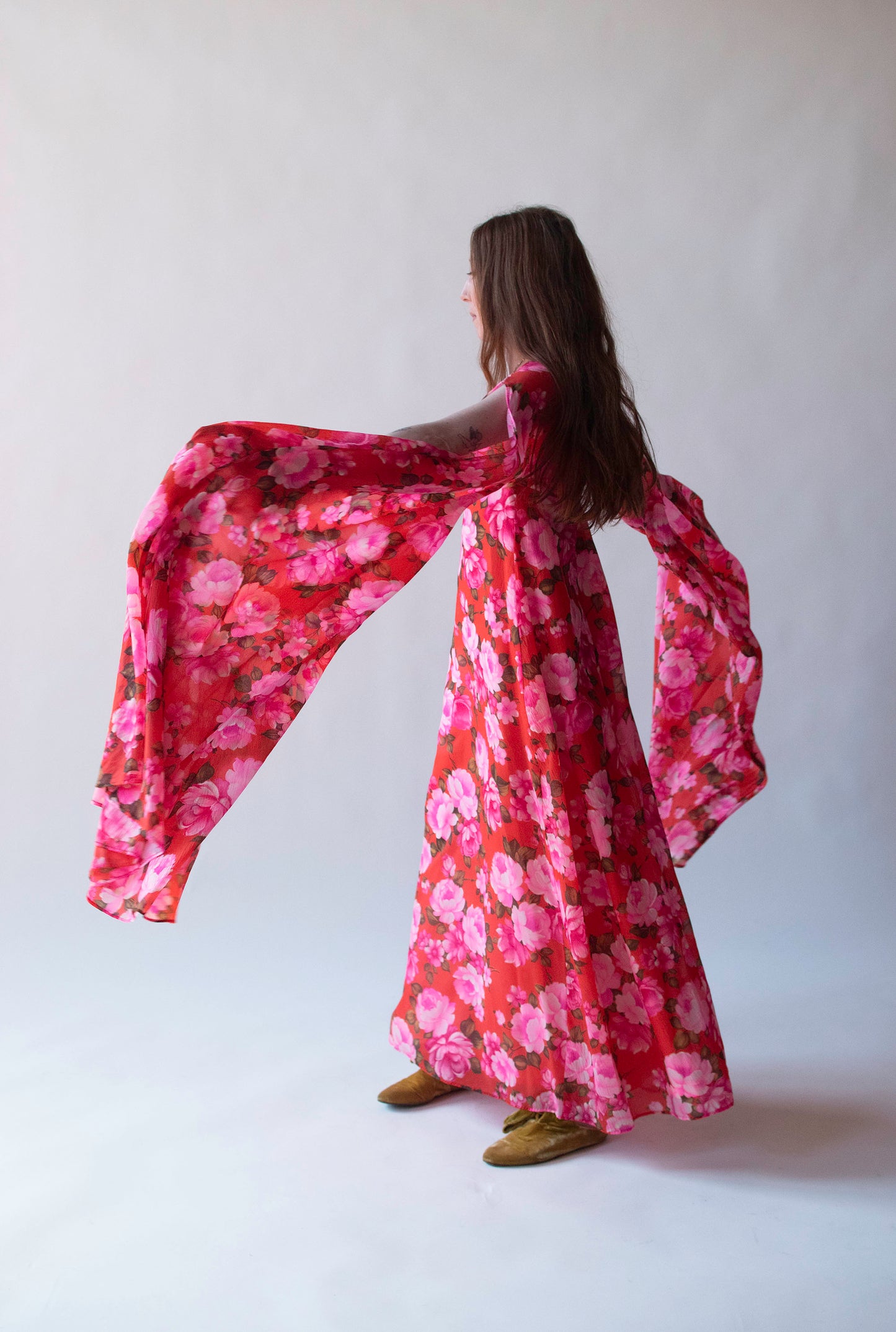 1970s Floral Print Dress | Saks Fifth Avenue