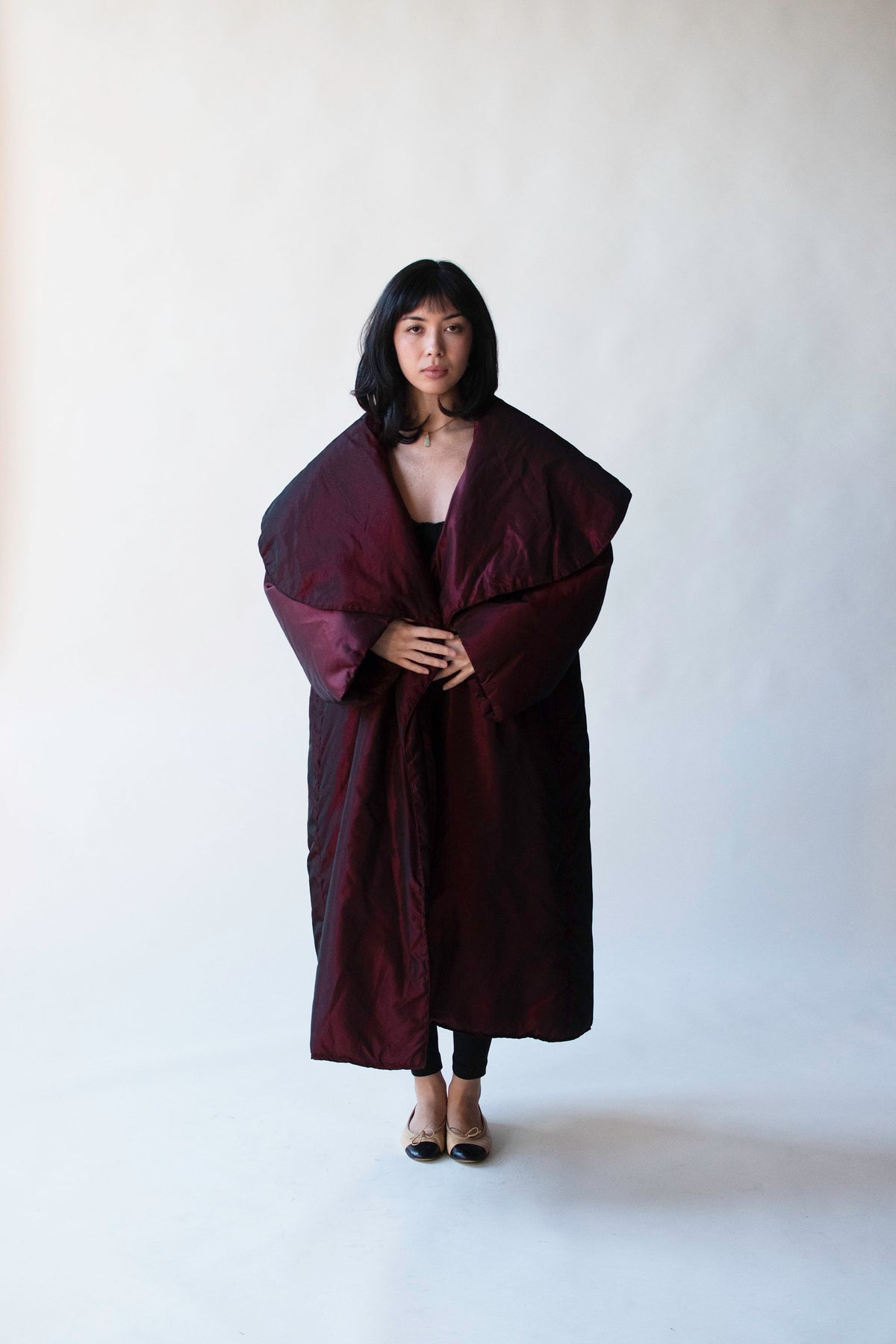 Taffeta Puff Opera Coat