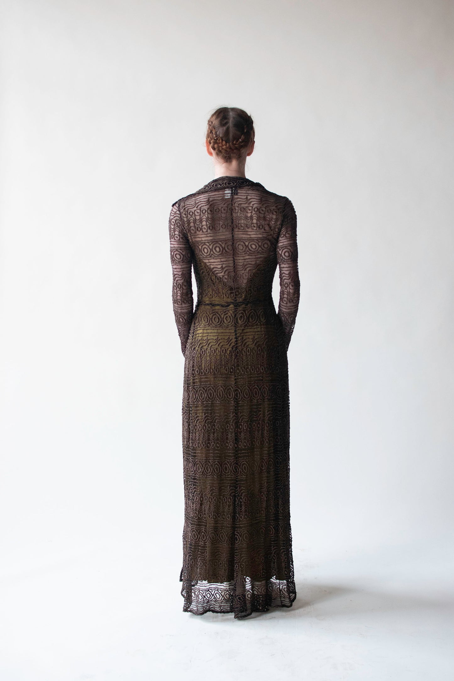 Embroidered Mesh Duster | Sophie Sitbon