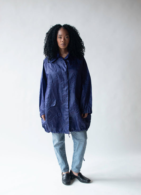 1990s Textured Wind Coat | Romeo Gigli