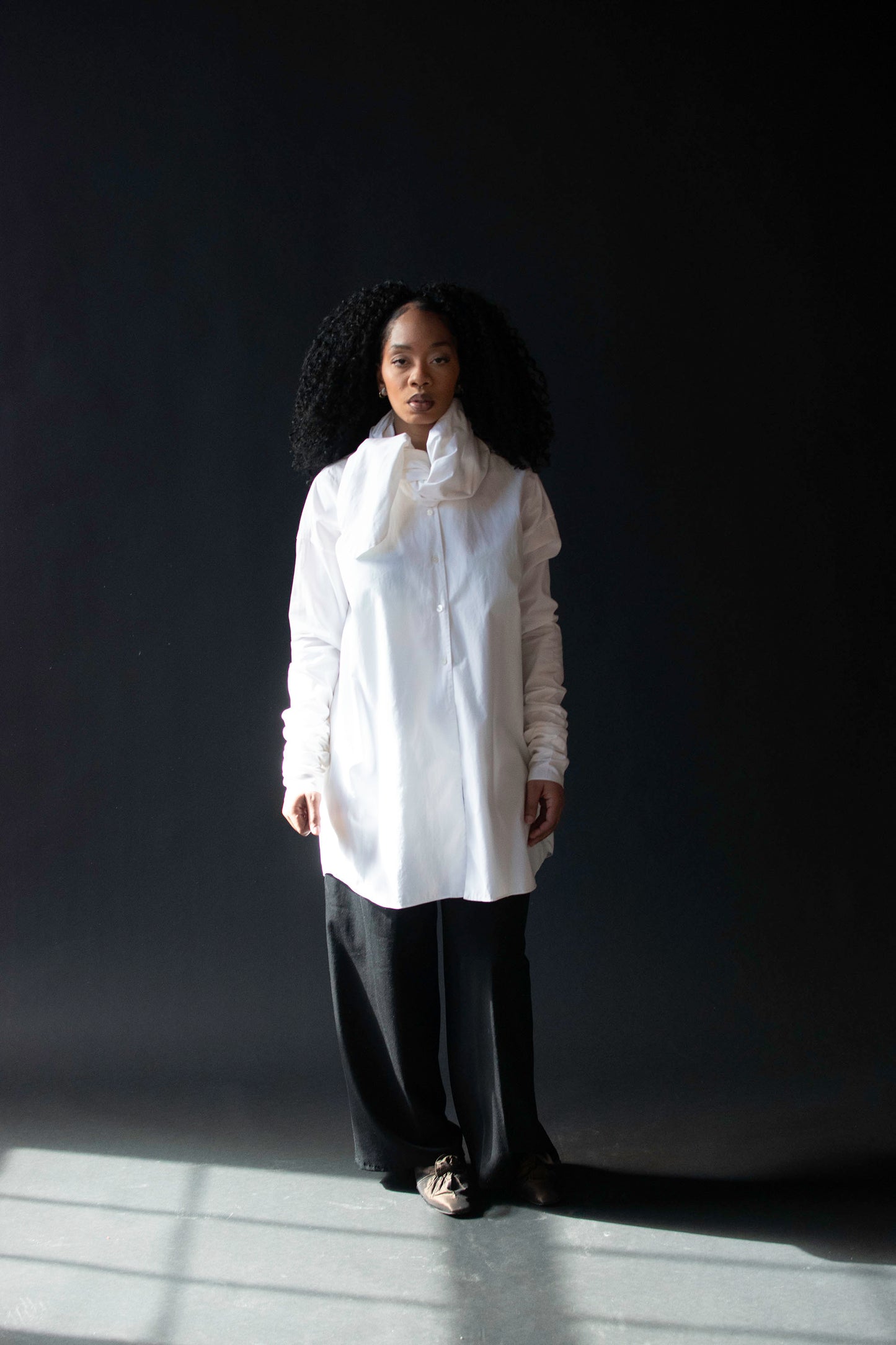 White Button Down Shirt | Romeo Gigli