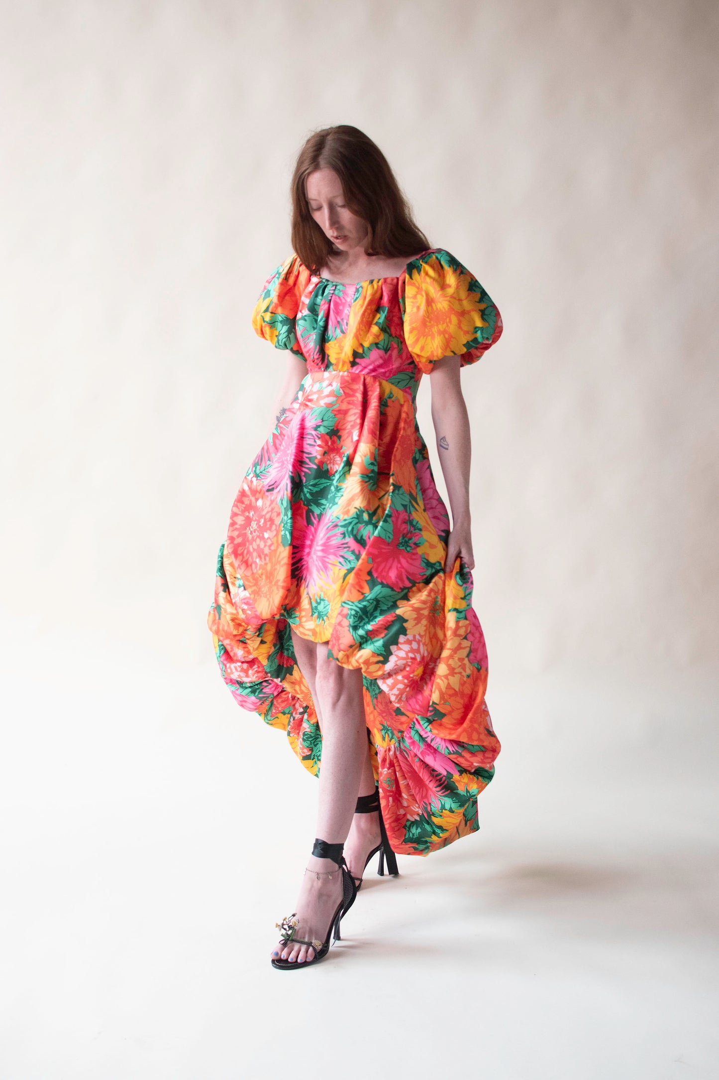 'Moonflower Dahlia' Dress | Aronold Scaasi SS 1987