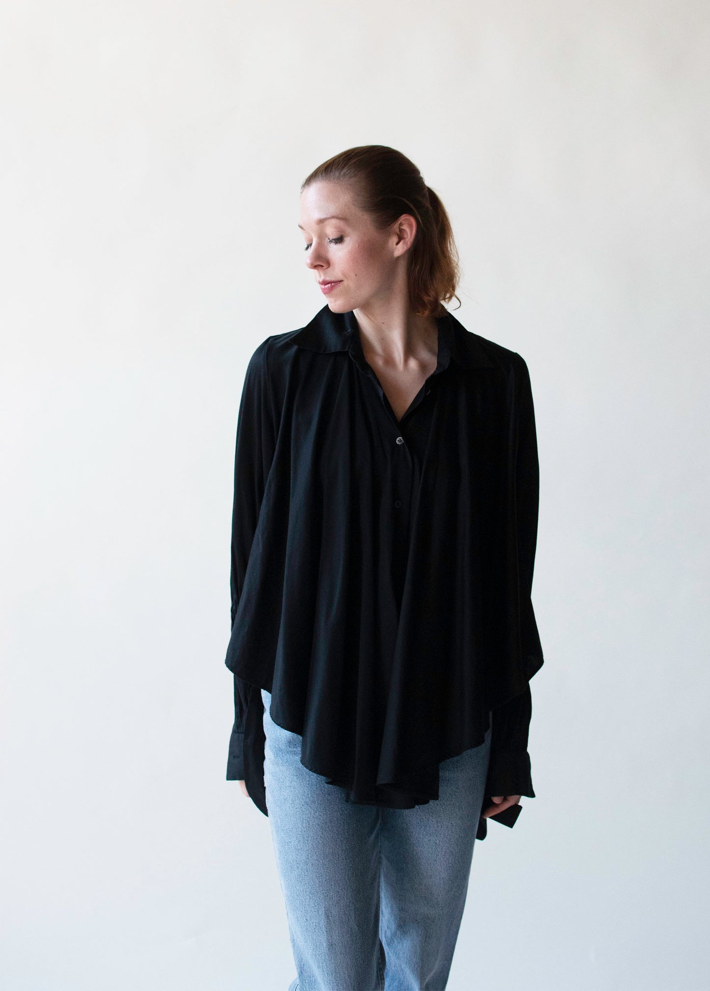 Black Draped Shirt | Vivienne Westwood