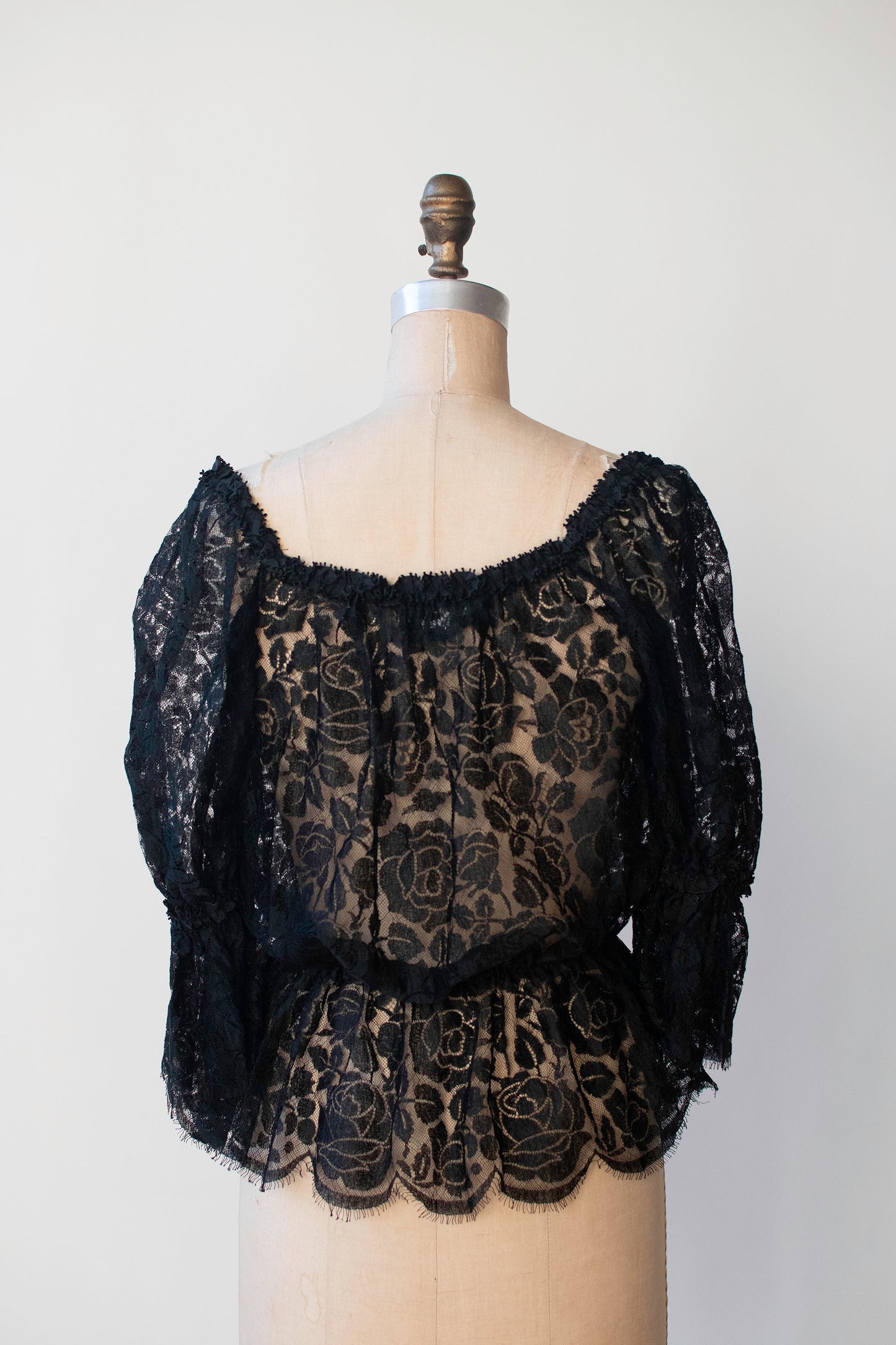 1970s Lace Blouse | Scott Barrie