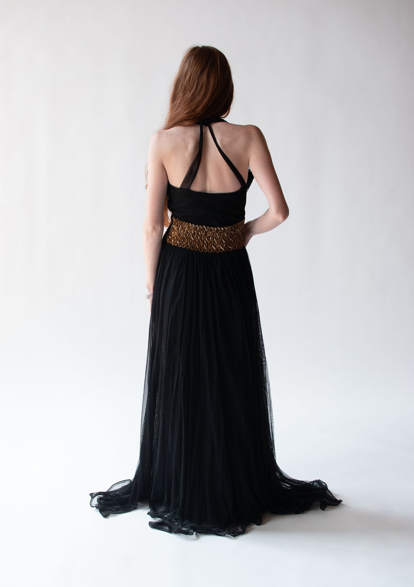 1940s Mesh Dress