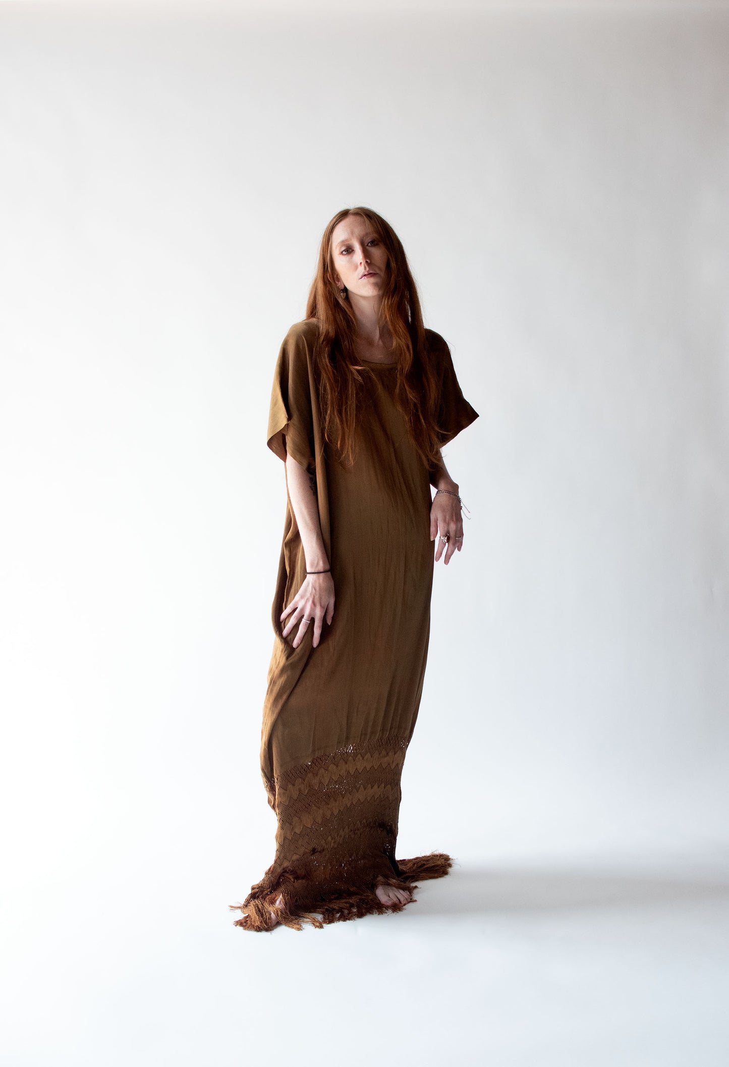 Antique Olive Caftan