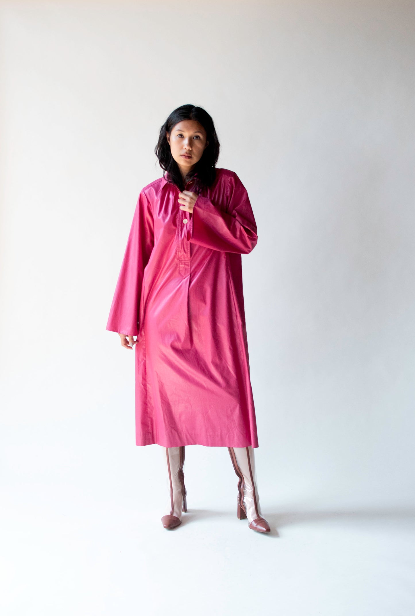 Polished Cotton Dress | Alice Blaine for Design Research
