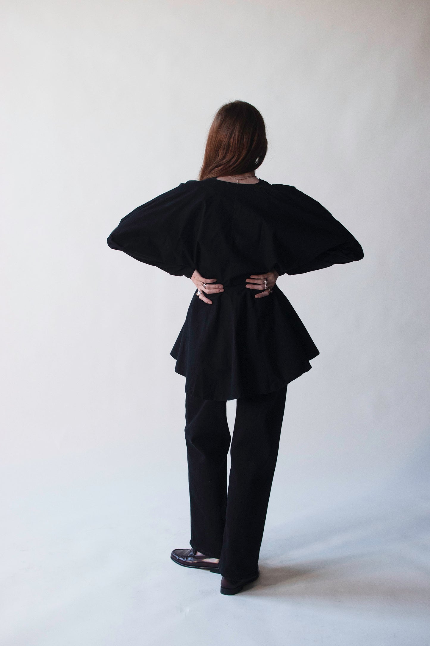 Peplum Shirt | Norma Kamali