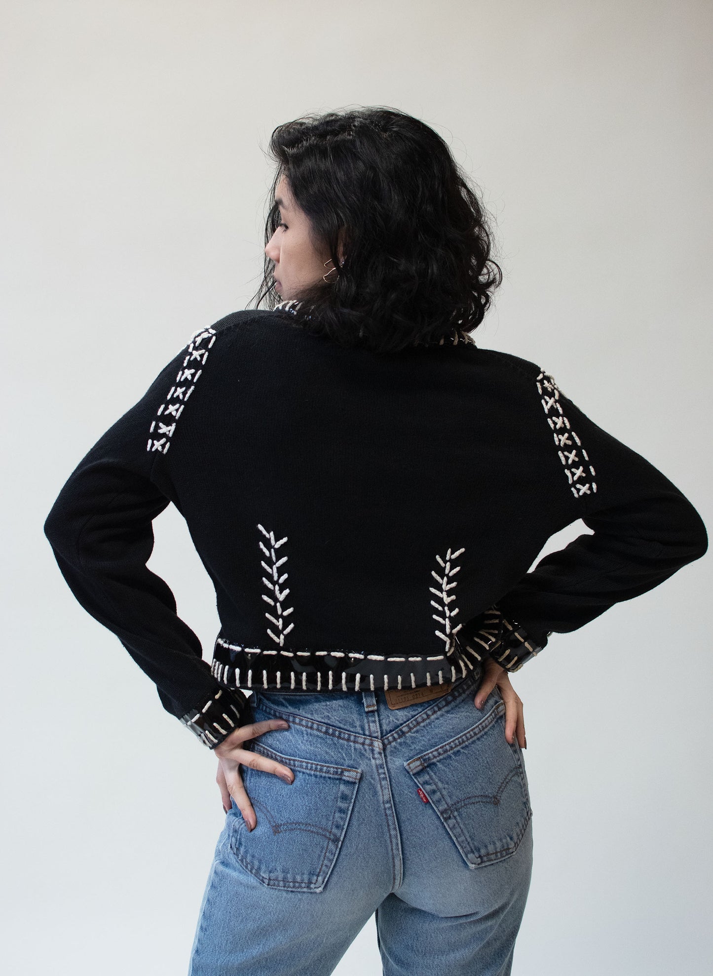 1990s Whipstitch Sweater | Michael Simon