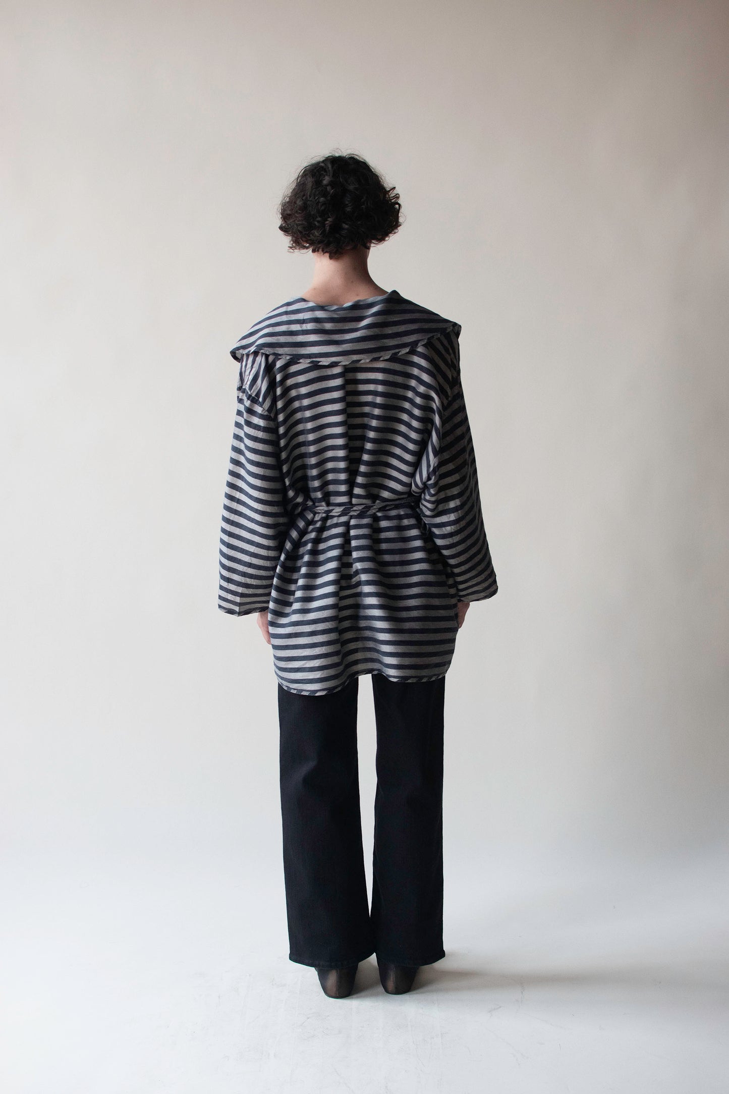 Striped Silk Jacekt | Todd Oldham