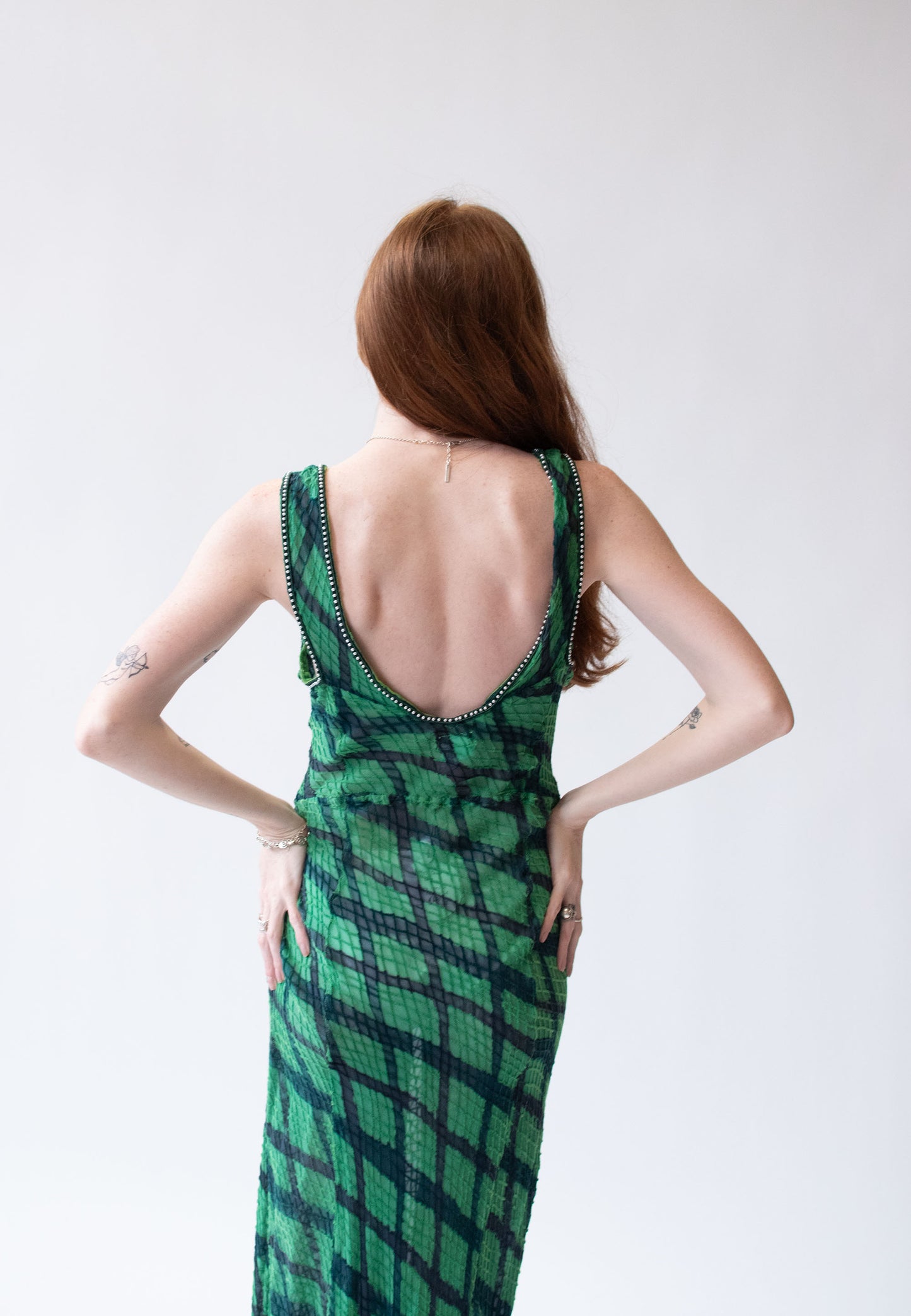 1990s Burnout Velvet Dress | Voyage Invest in the Original!