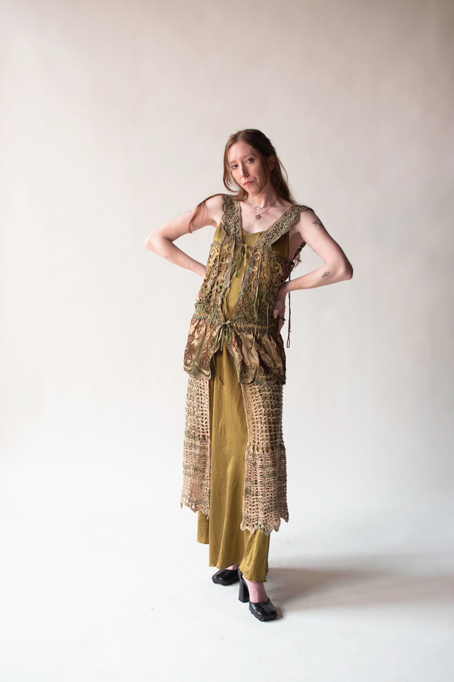 Mixed Media Vest | Mali Lietta Cavalli