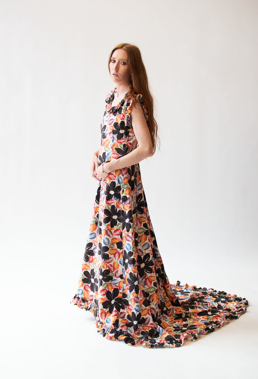 1940s Hawaiian Wedding Dress