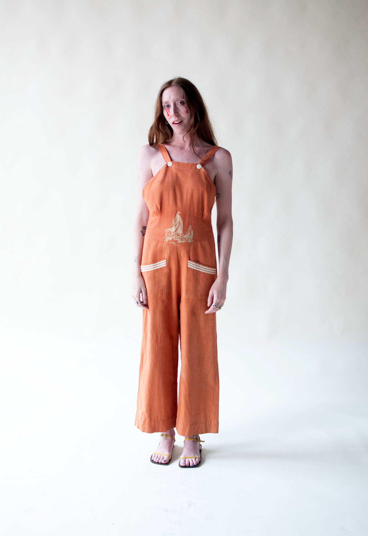 1930s Nautical Overalls