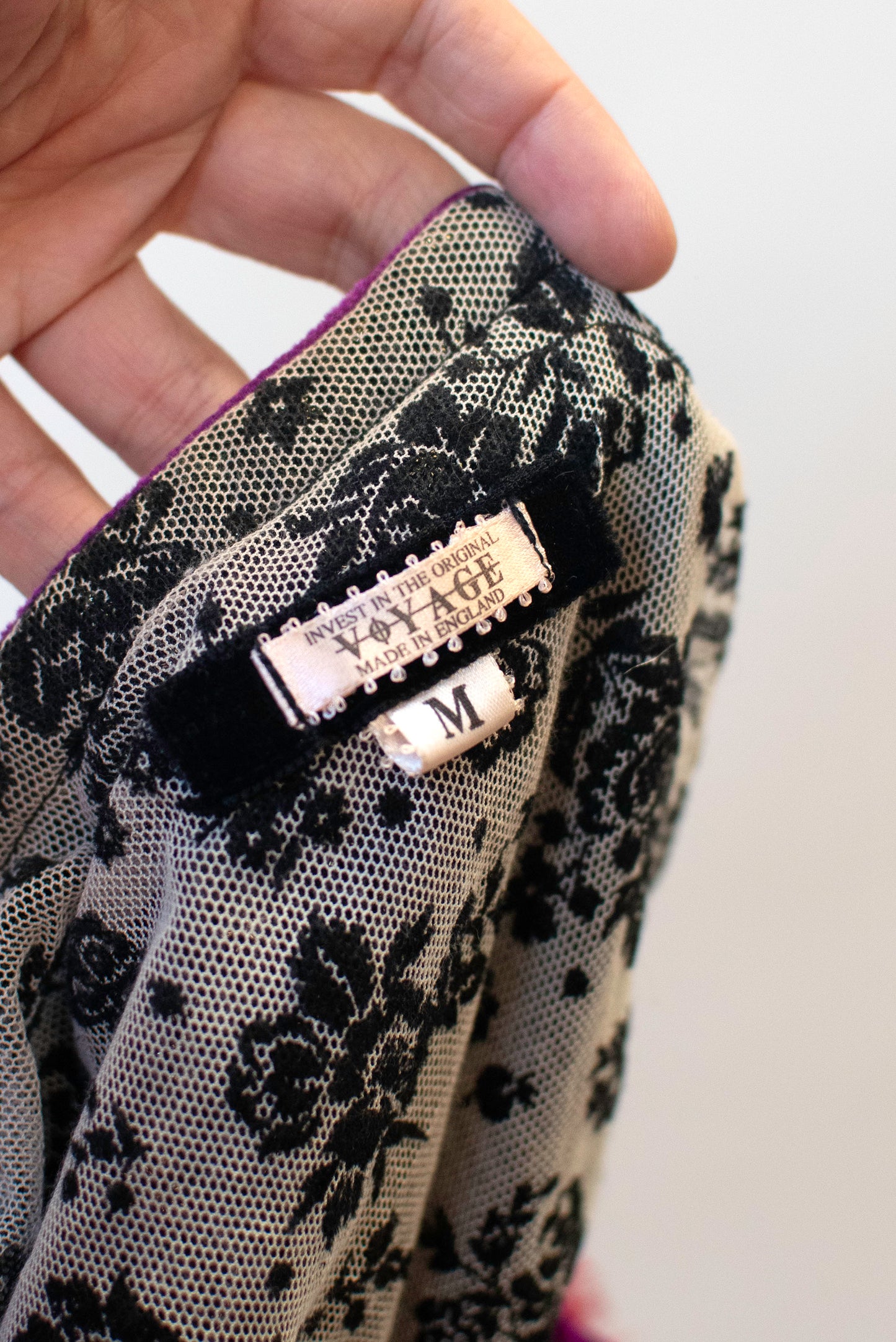 Black Velour Cardigan w/ Fringe Trim | Voyage Invest in the Original