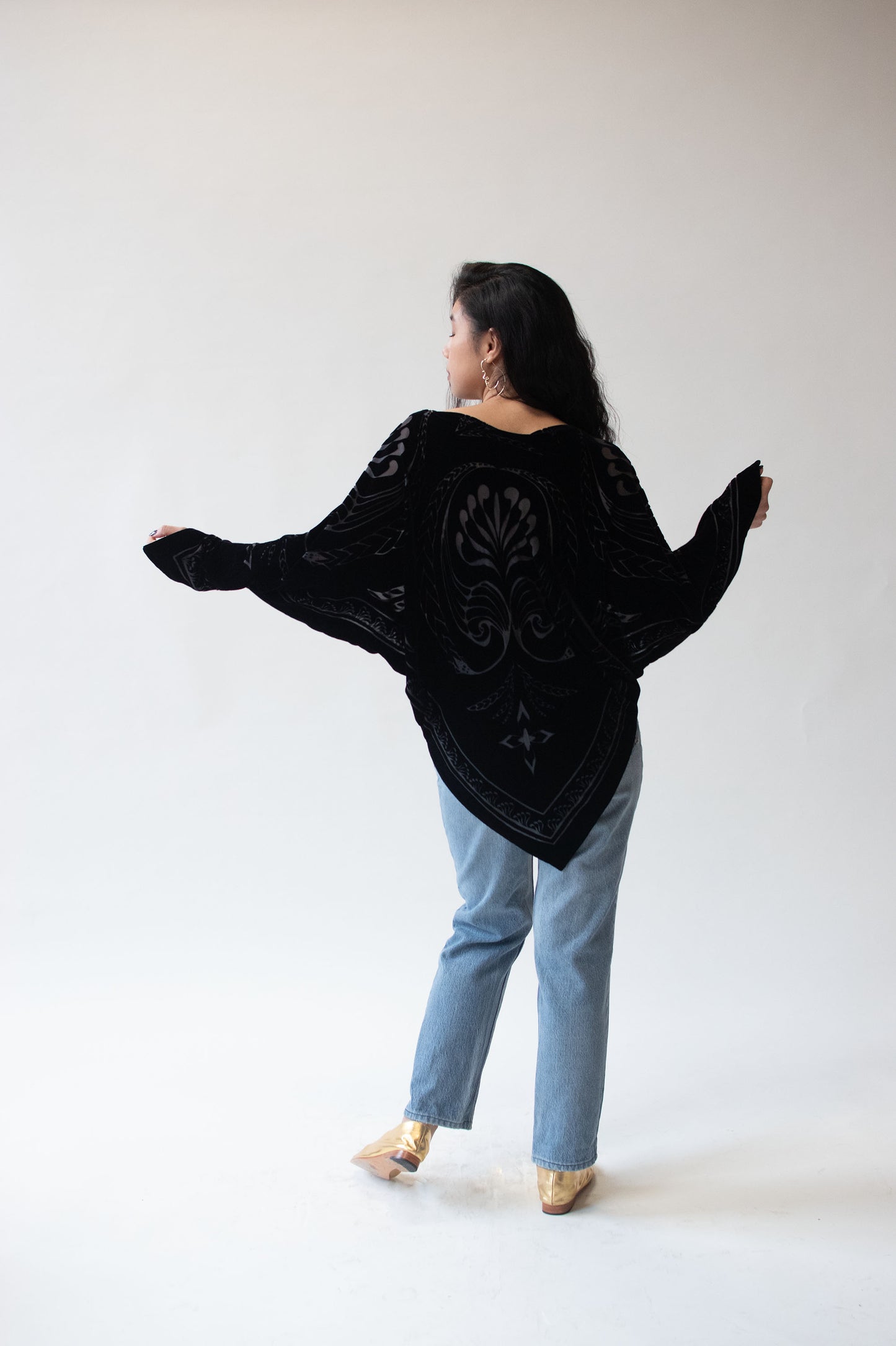 Devore Velvet Tunic | Charles & Patricia Lester