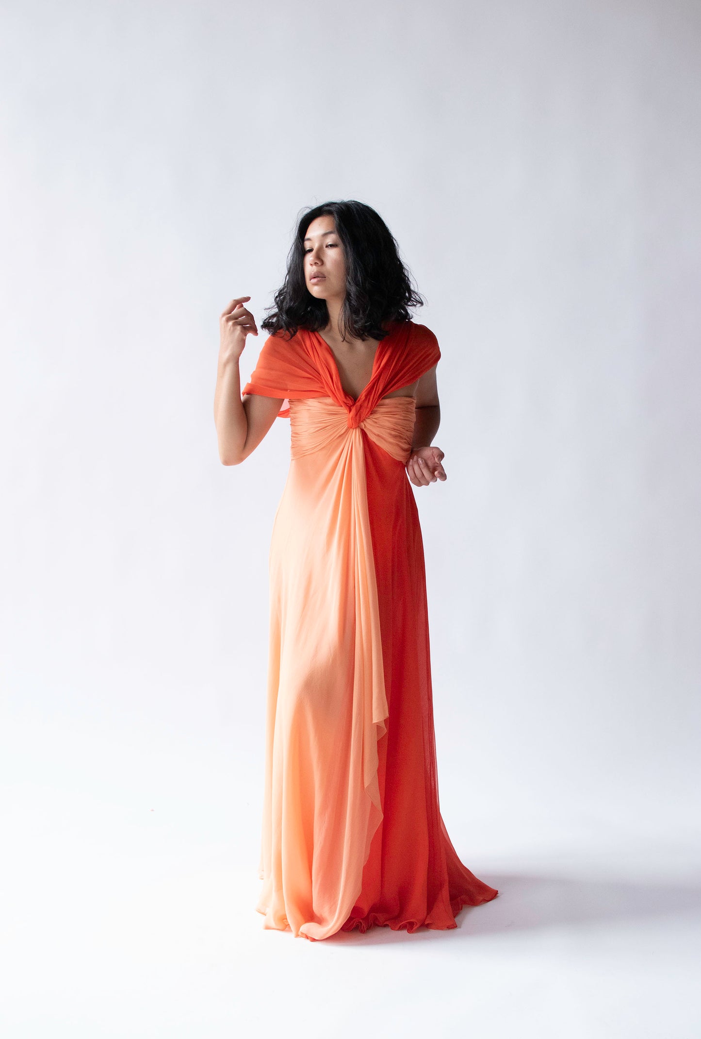1970s Chiffon Gown | Bill Blass