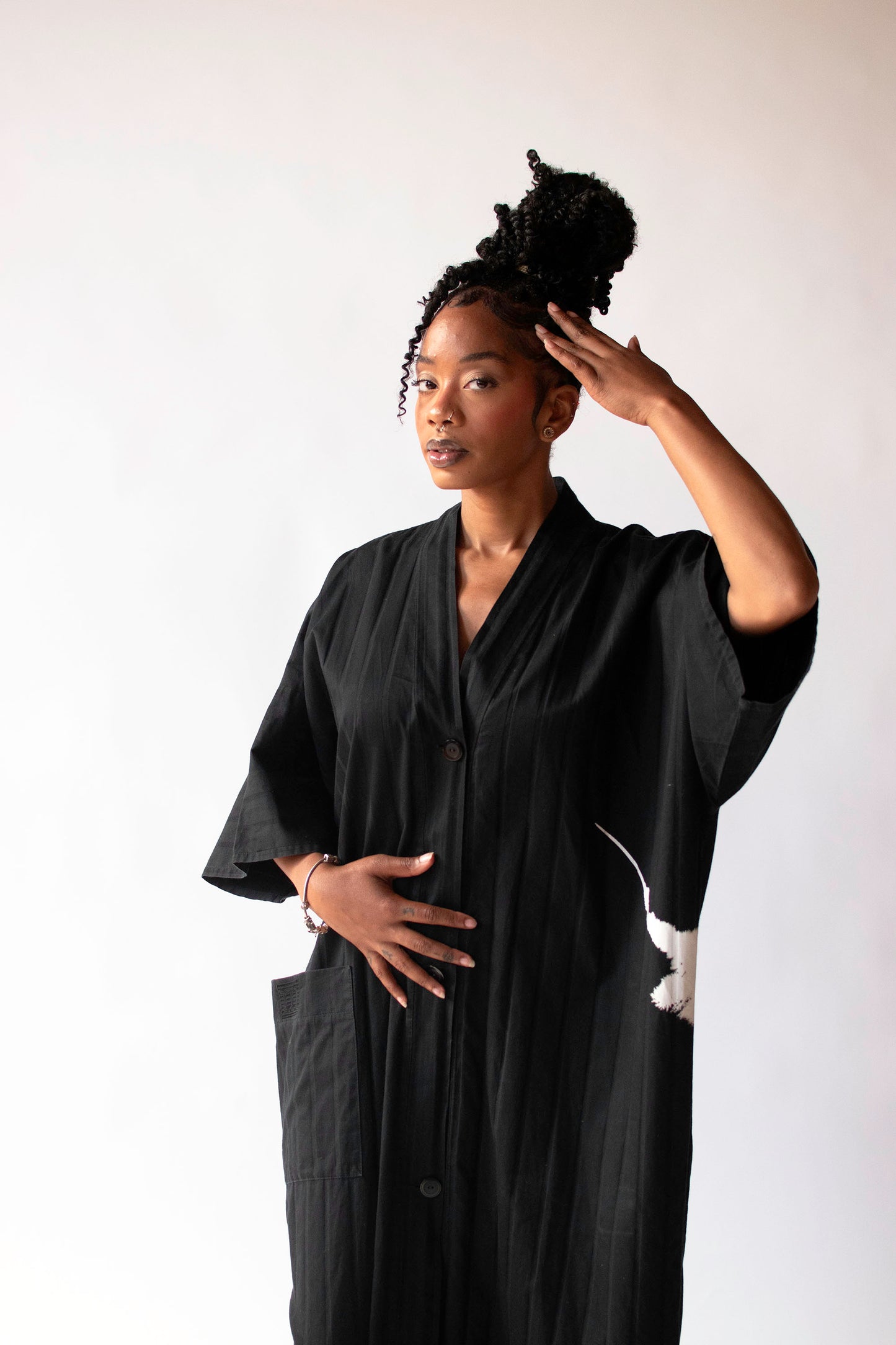 1990s Brushstroke Caftan | Marimekko