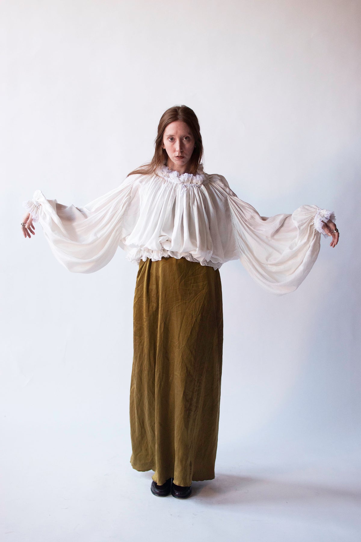 Silk Poets Blouse
