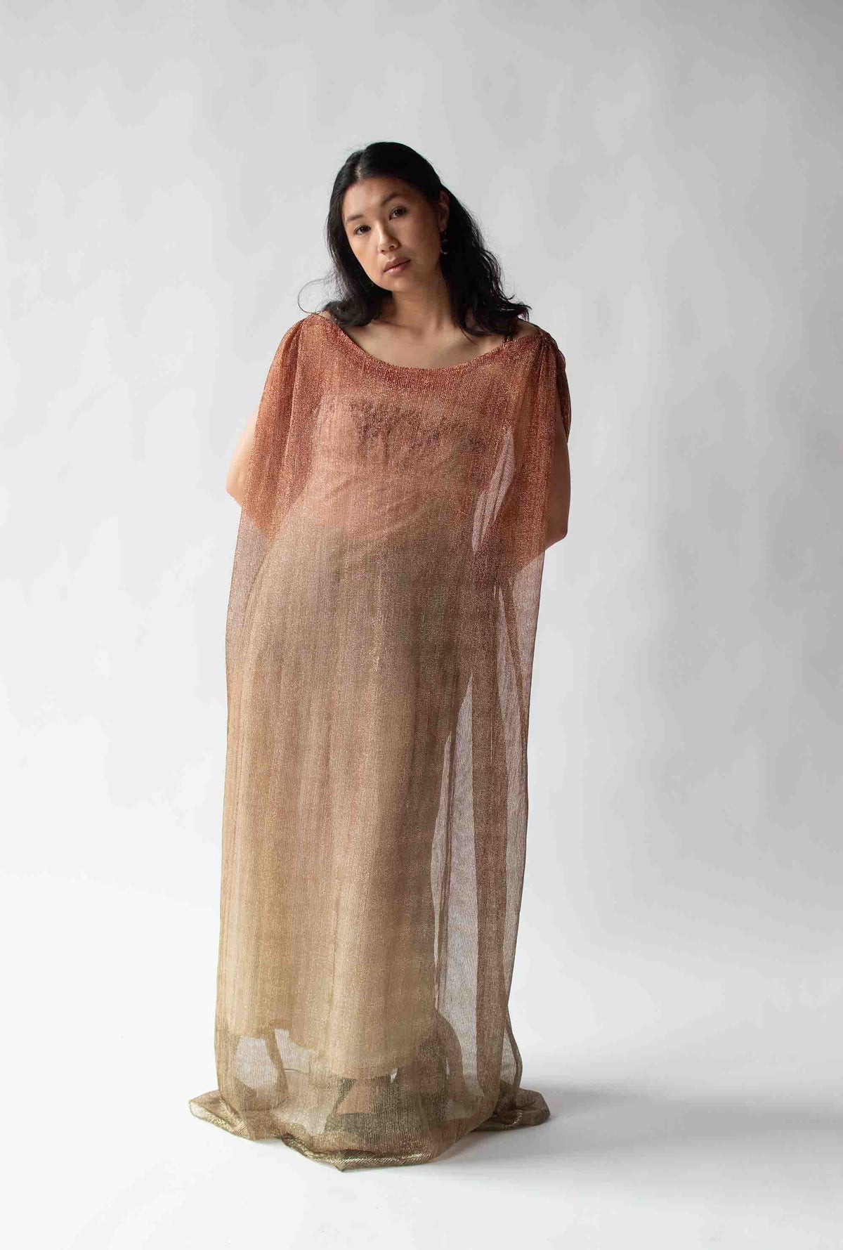 1970s Ombre Lurex Caftan | Giorgio di Sant'Angelo