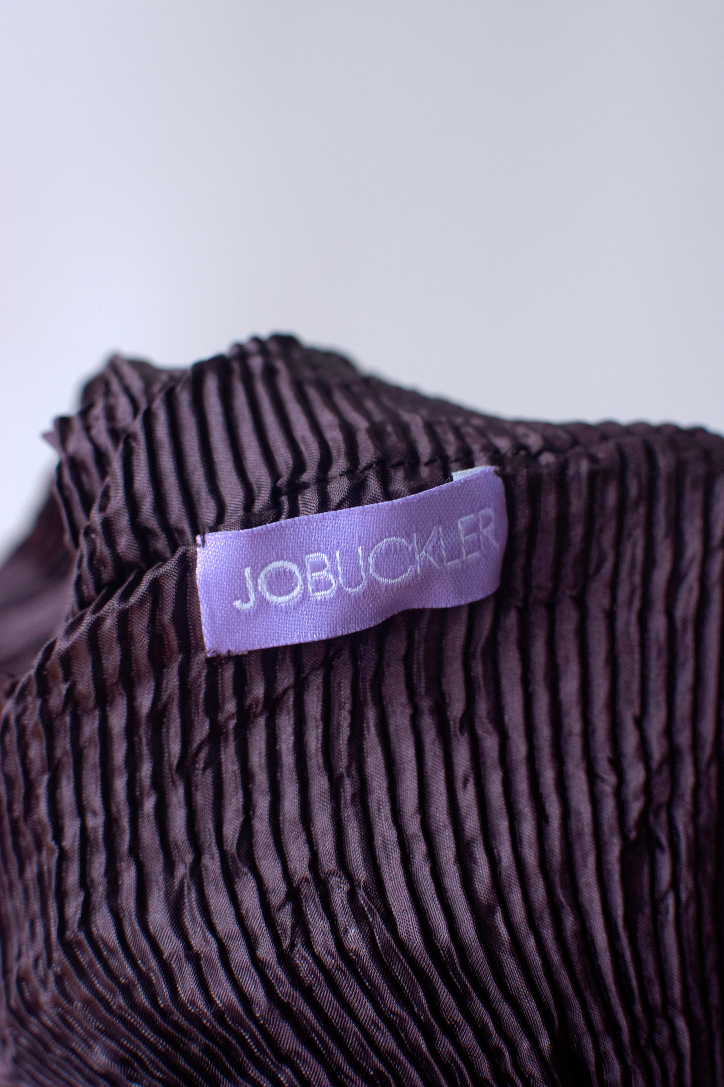 Plum Plisse Top | Jo Buckler