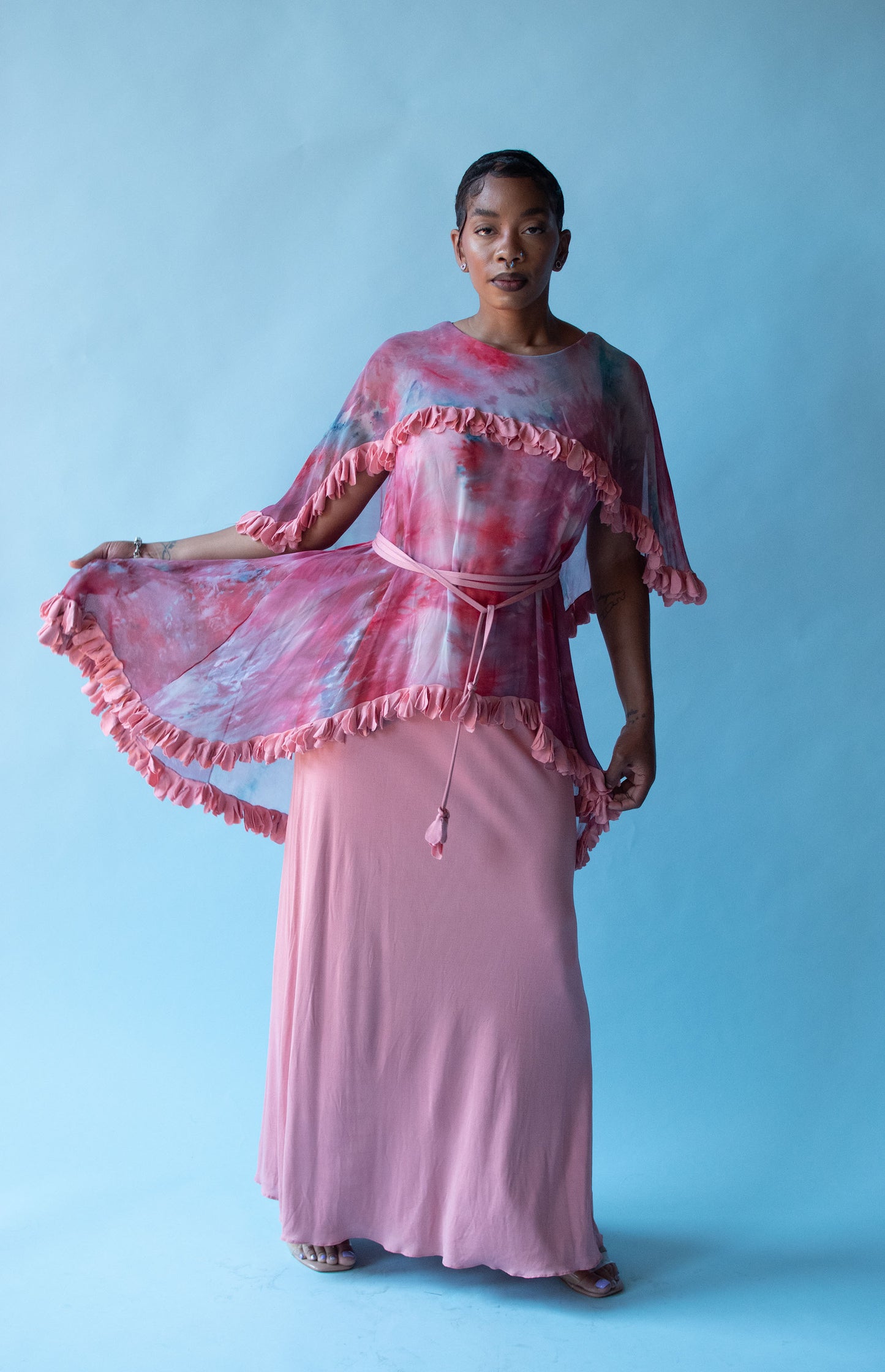 1970s Caplet Dress | Holly's Harp