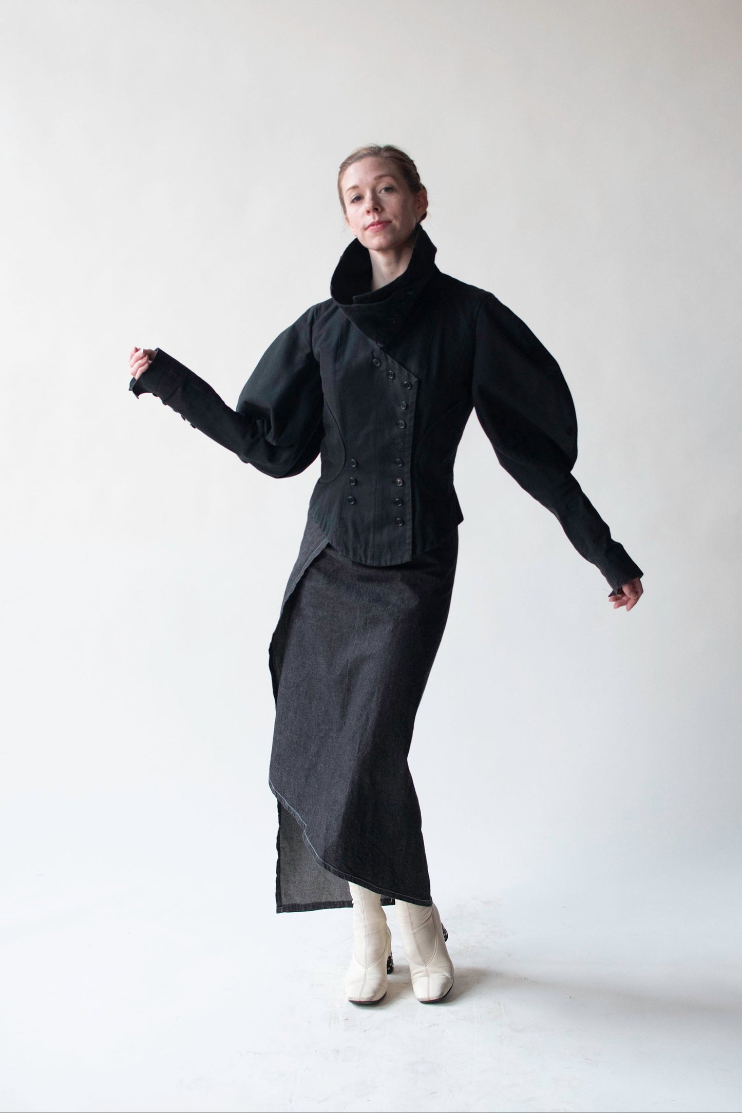 Denim Wrap Skirt | Ann Demeulemeester