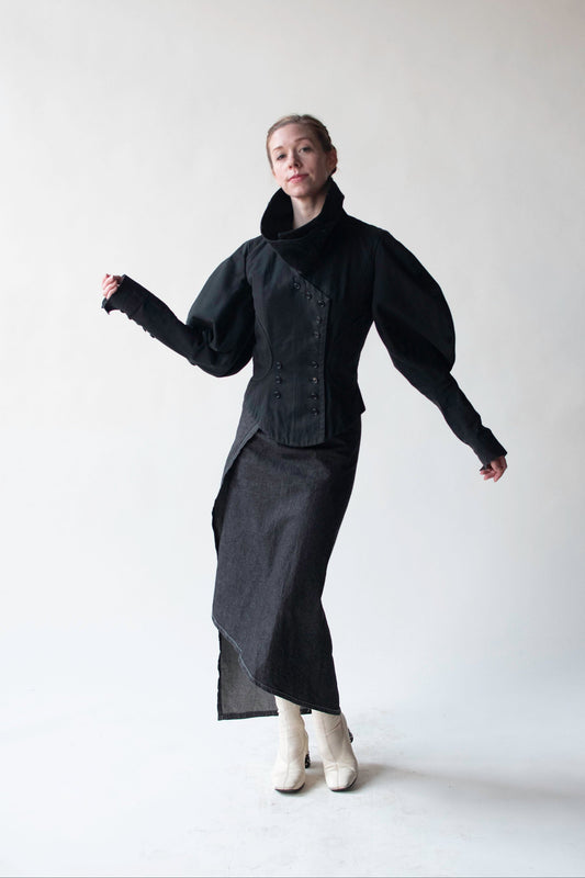 Denim Wrap Skirt | Ann Demeulemeester