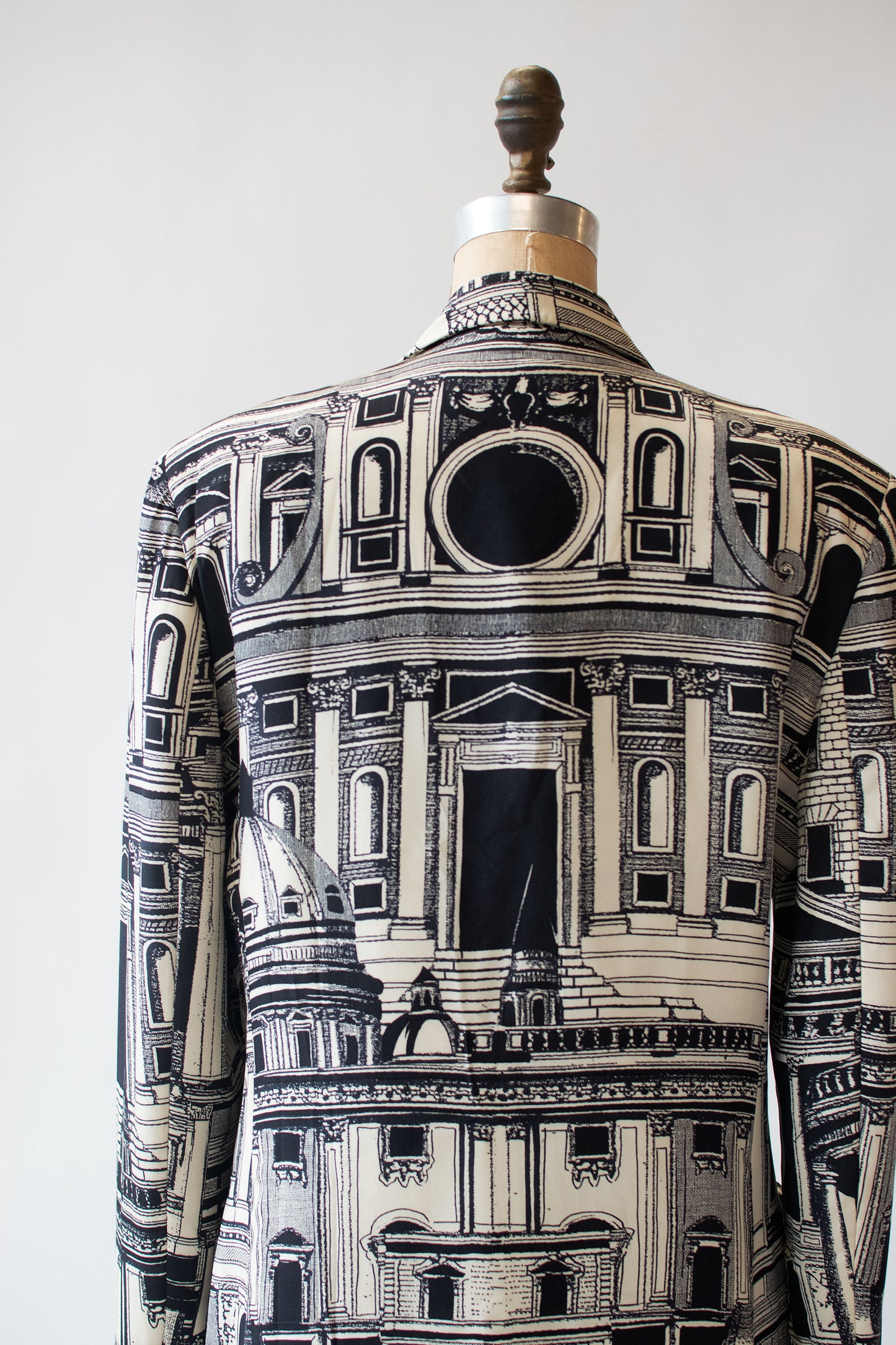 Architectural Print Blazer | Genny