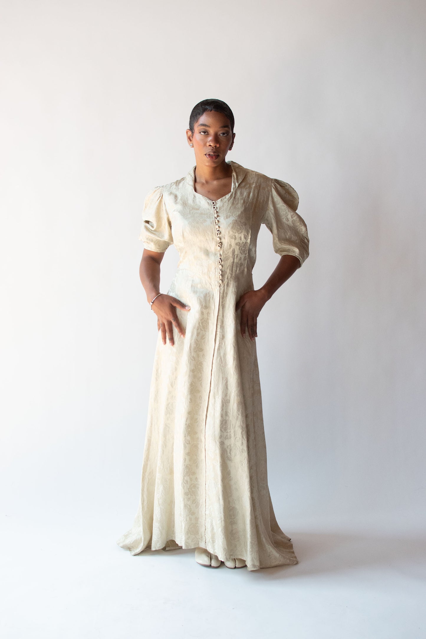 1930s Lamé Gown