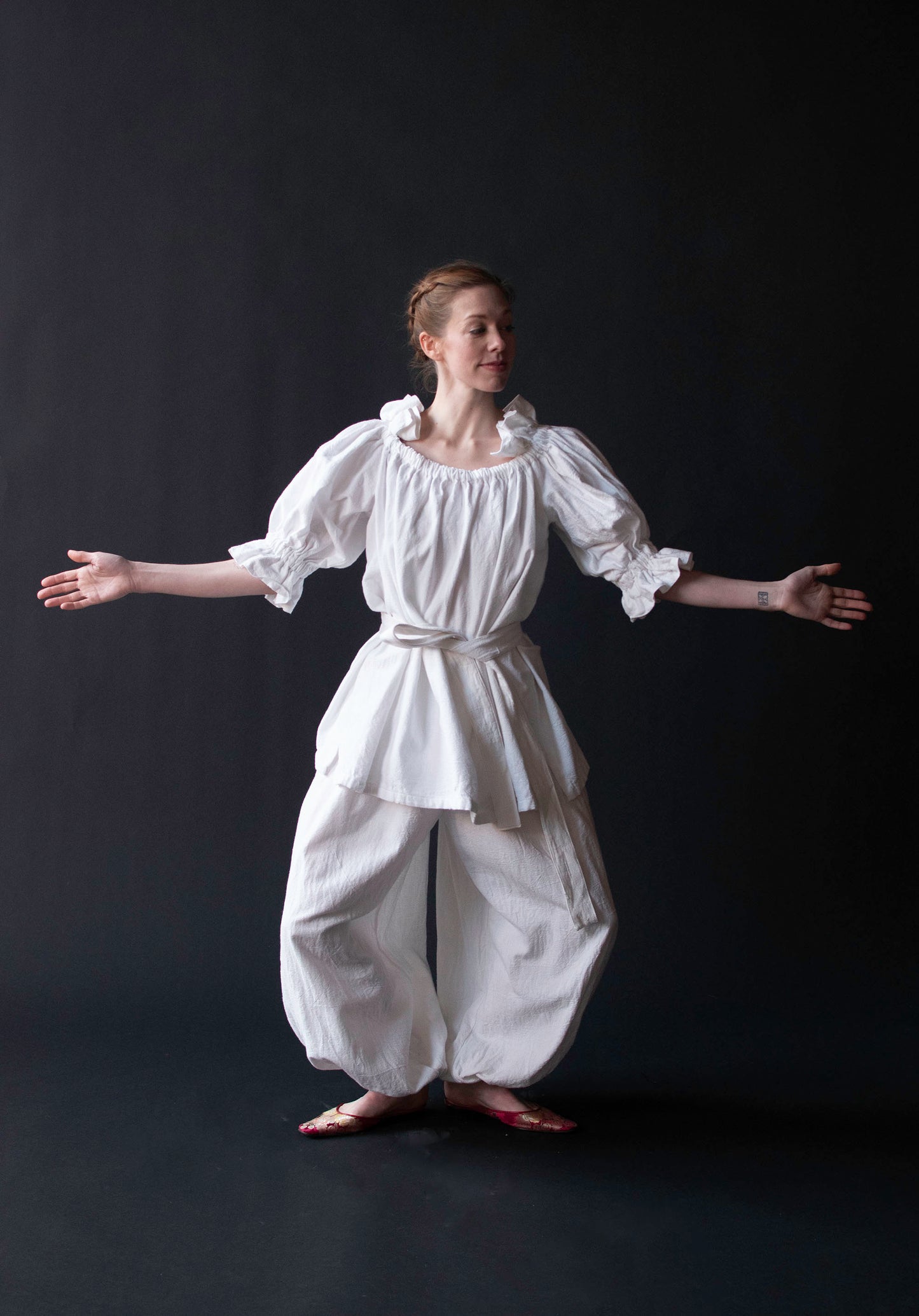 1990s Cotton Pants Set | Jan Barboglio