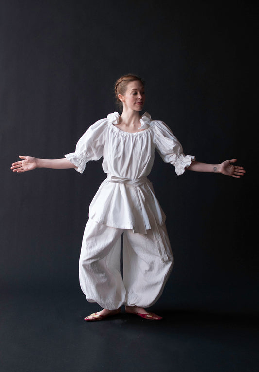 1990s Cotton Pants Set | Jan Barboglio