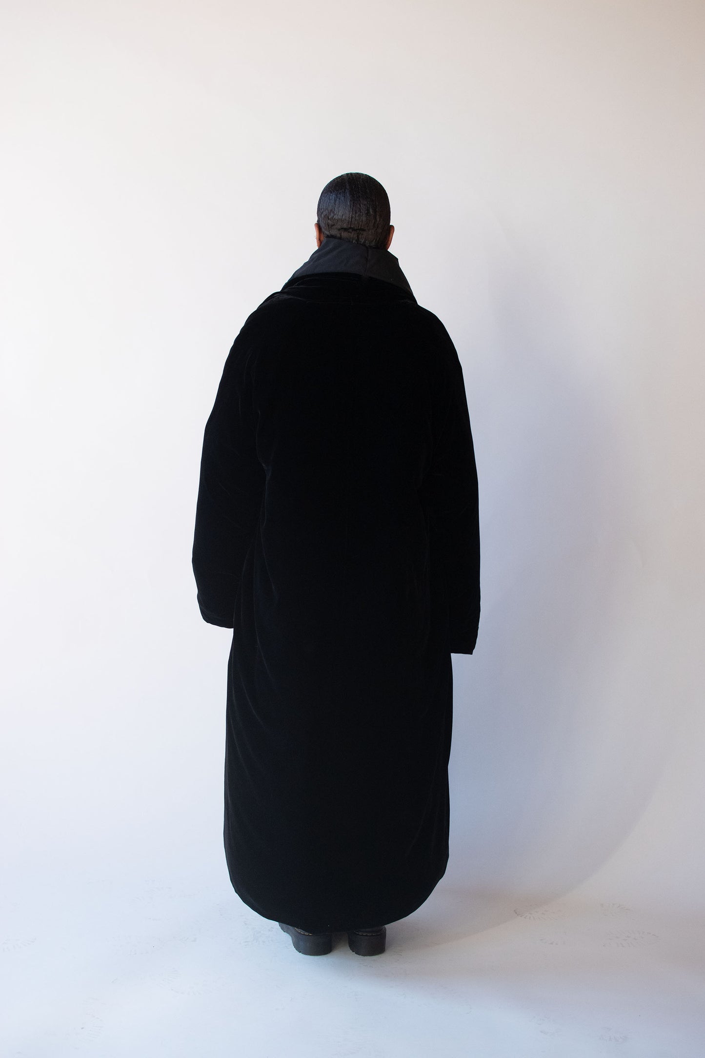 Black Velvet Puffer | Donna Karan
