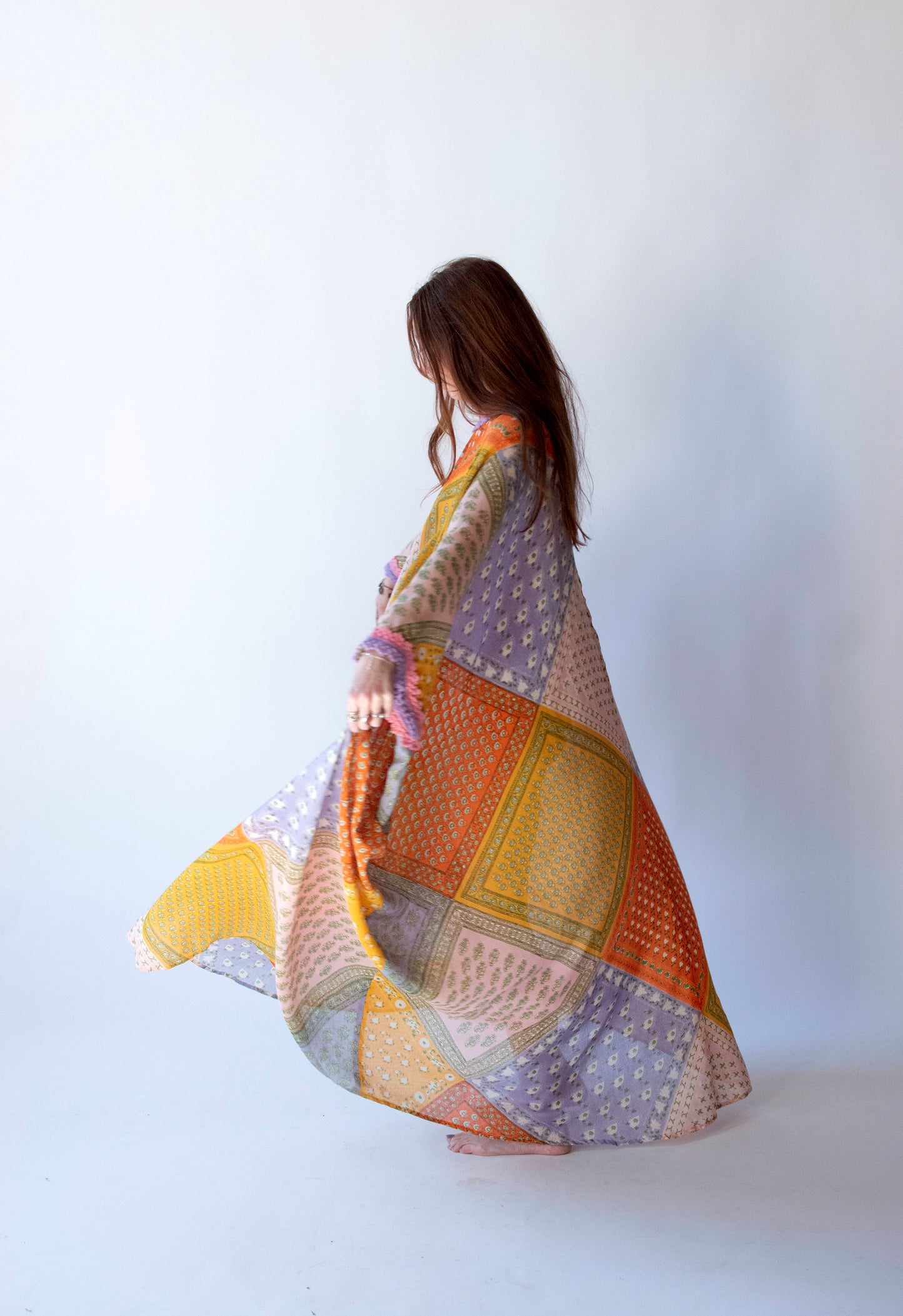 1970s Bandanna Print Caftan | B.Cohen by Jaconelli