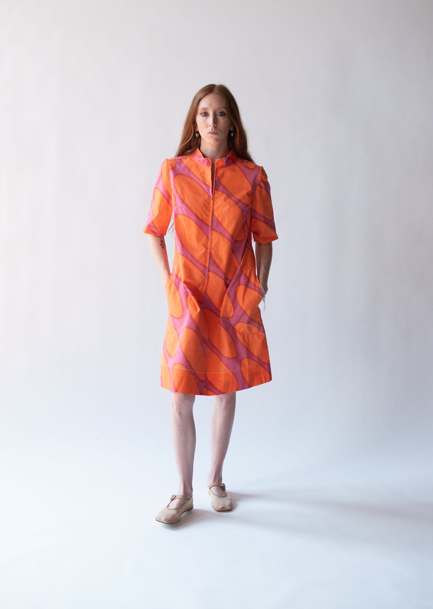 1960s Linssi Print dress | Marimekko Kaarina Kellomäki