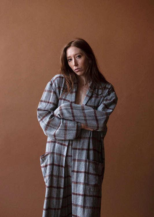 Plaid Pants Set | Norma Kamali