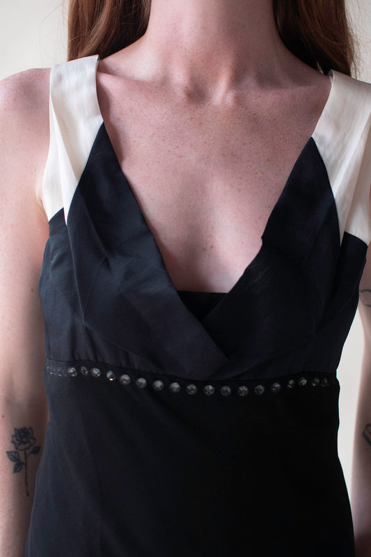 Black Silk Dress | Hussein Chalayan SS 2007