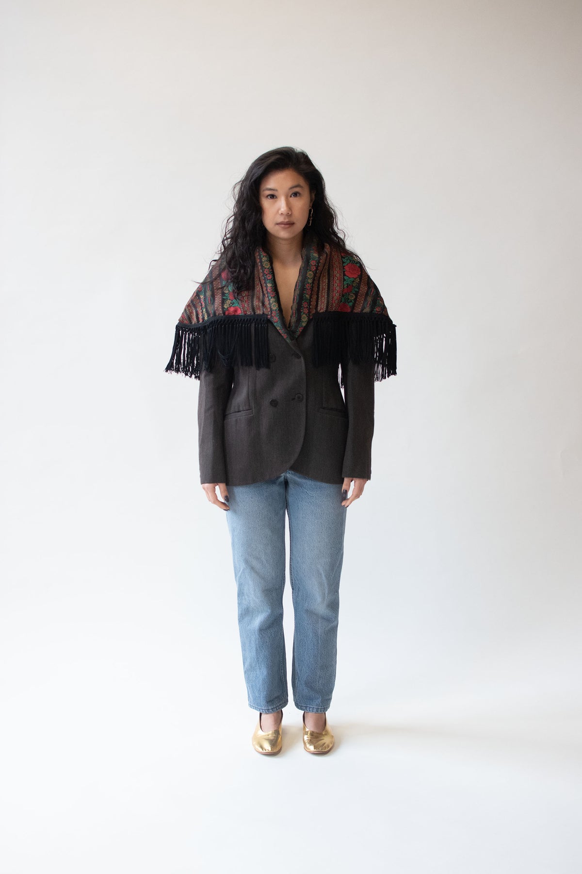 Shawl Collar Blazer | Romeo Gigli for Callaghan