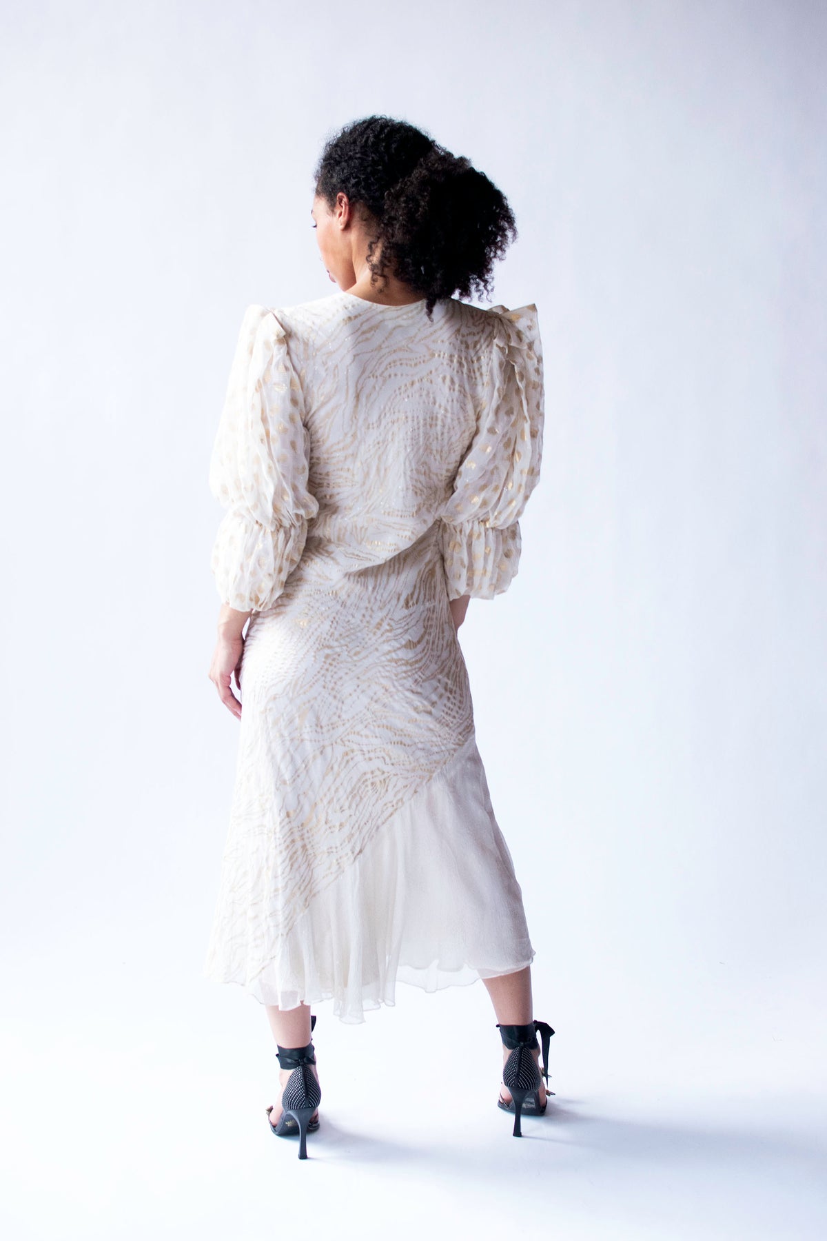 1980s Chiffon dress | Judy Horby Couture